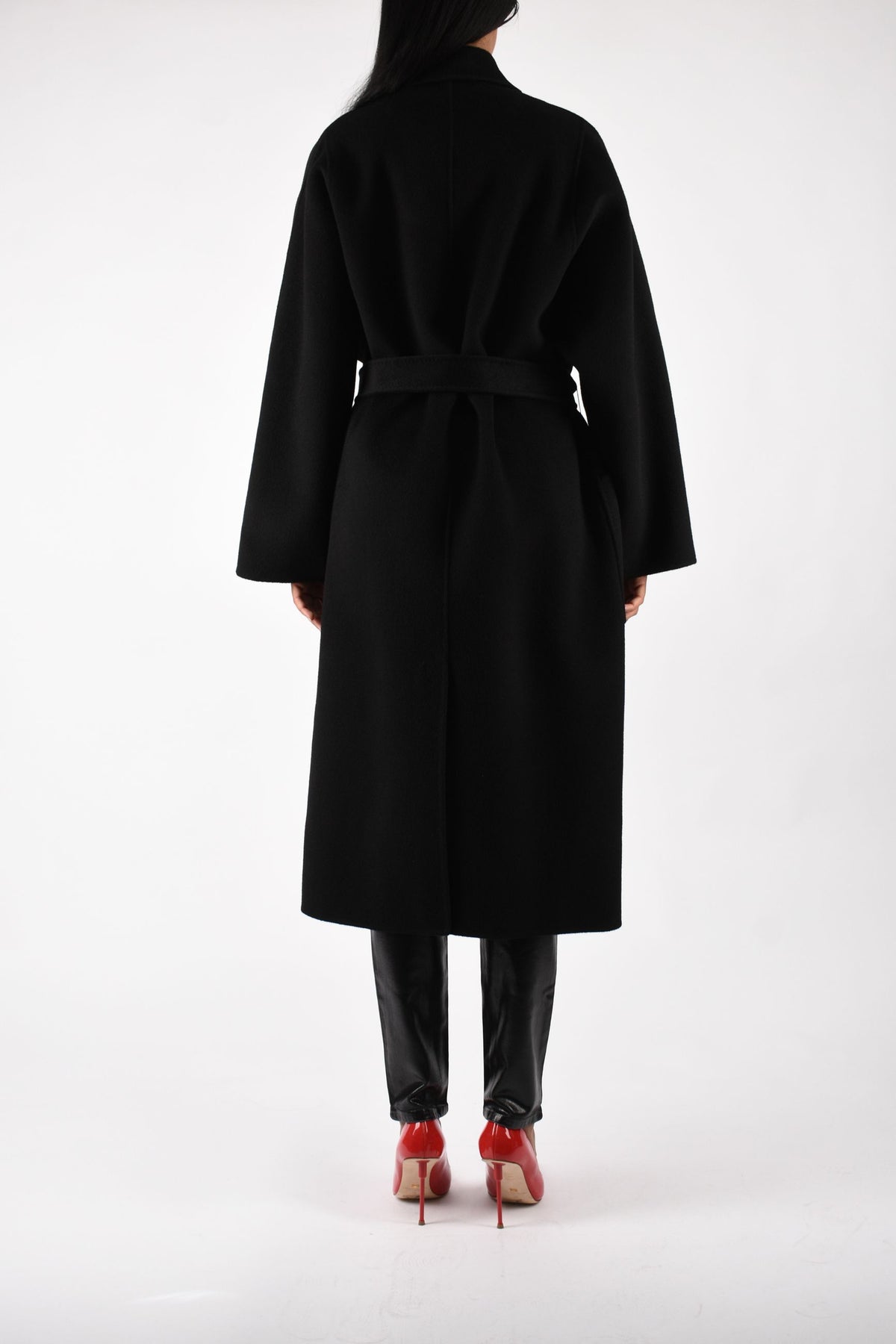 Cappotto in panno double di lana CP01D66E2