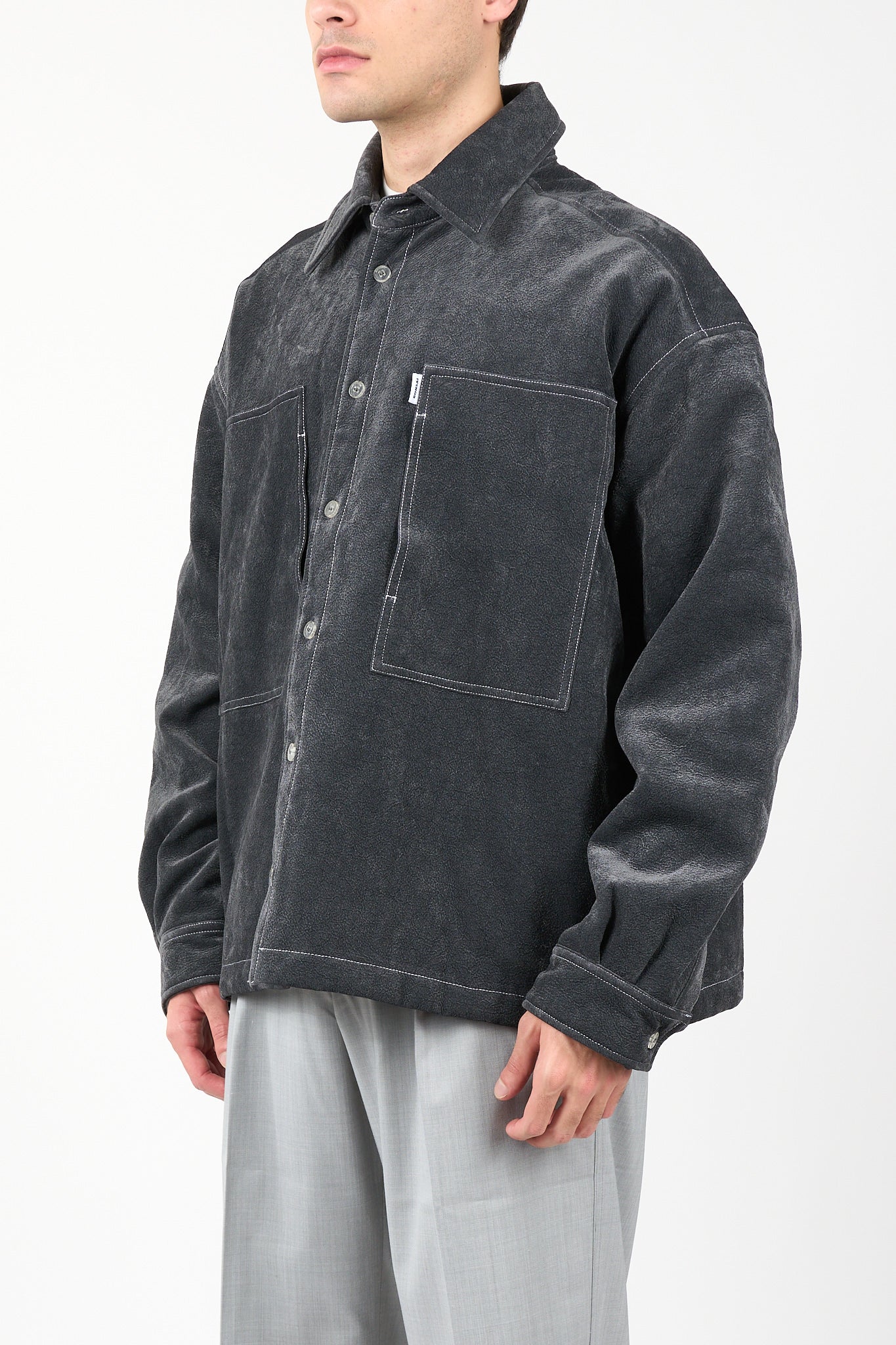 Overshirt in cotone