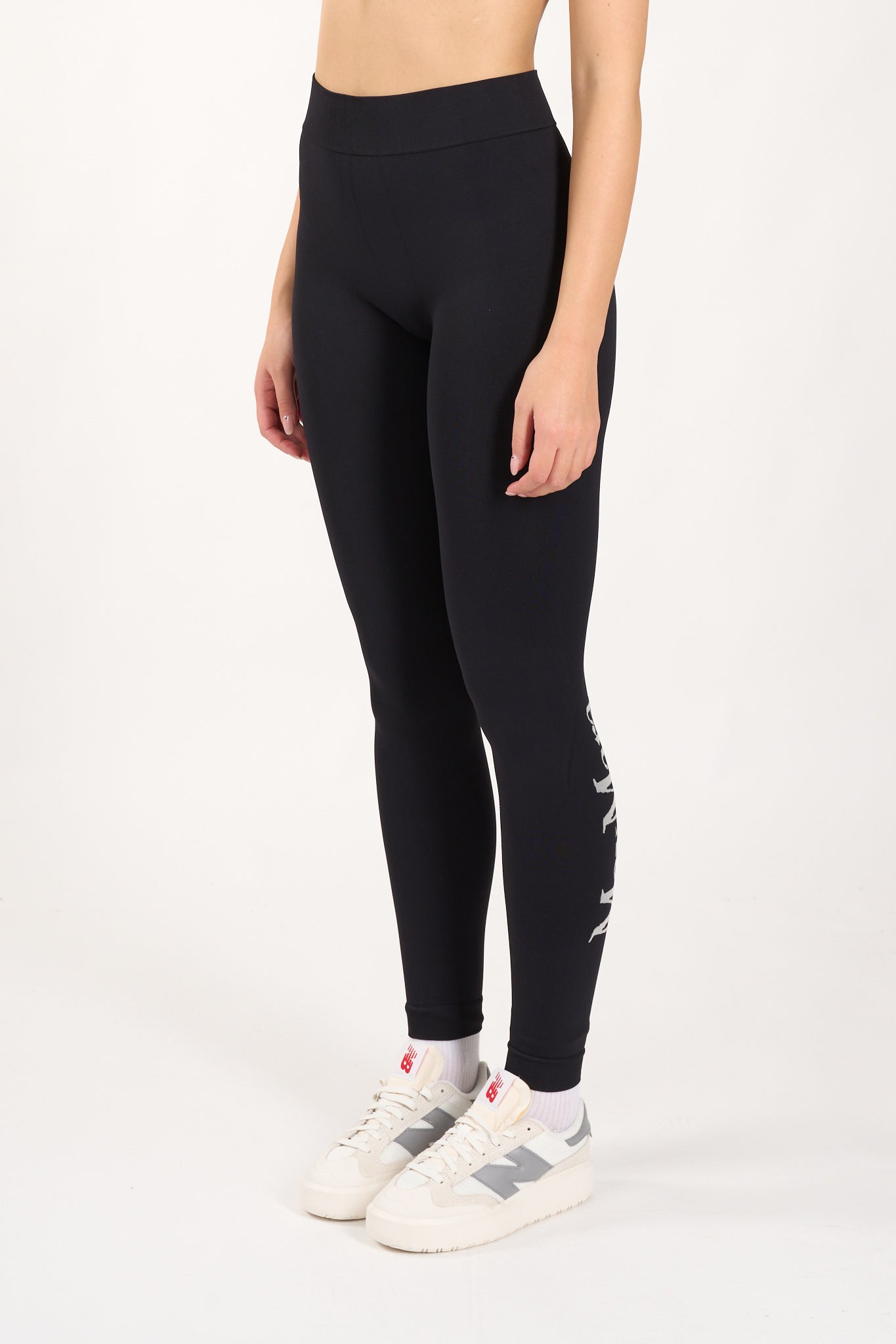 leggings con logo modello basilea