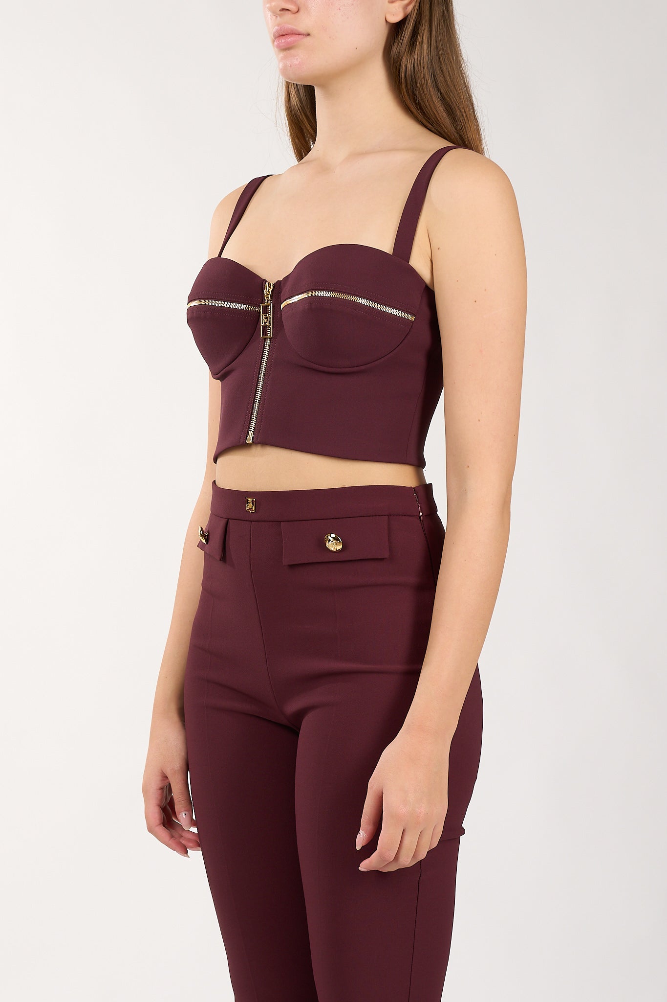 ELISABETTA FRANCHI top a bustier