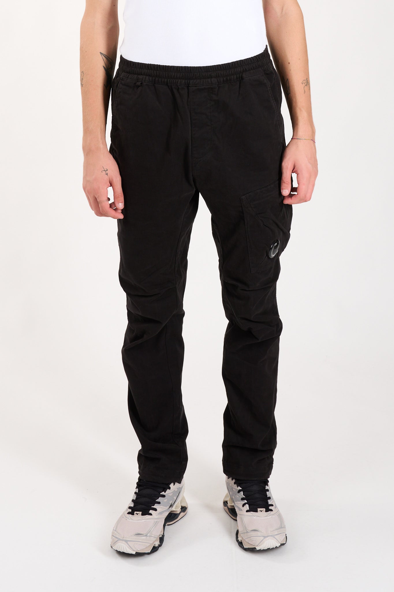 Pantaloni lens cargo