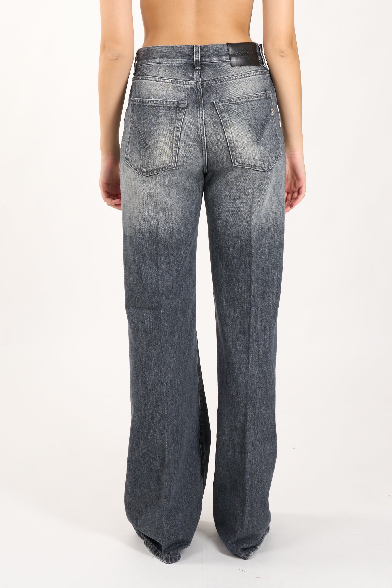 jeans a gamba ampia modello amber