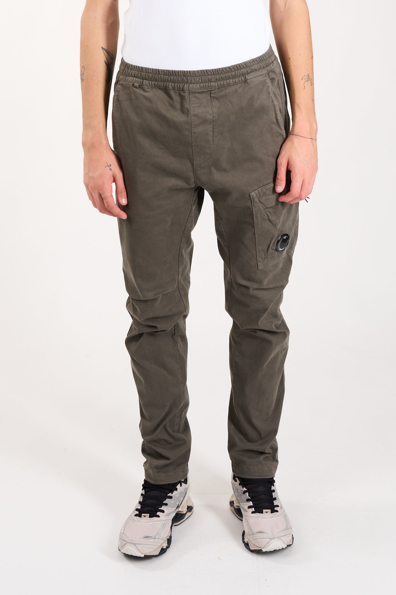 Pantaloni lens cargo