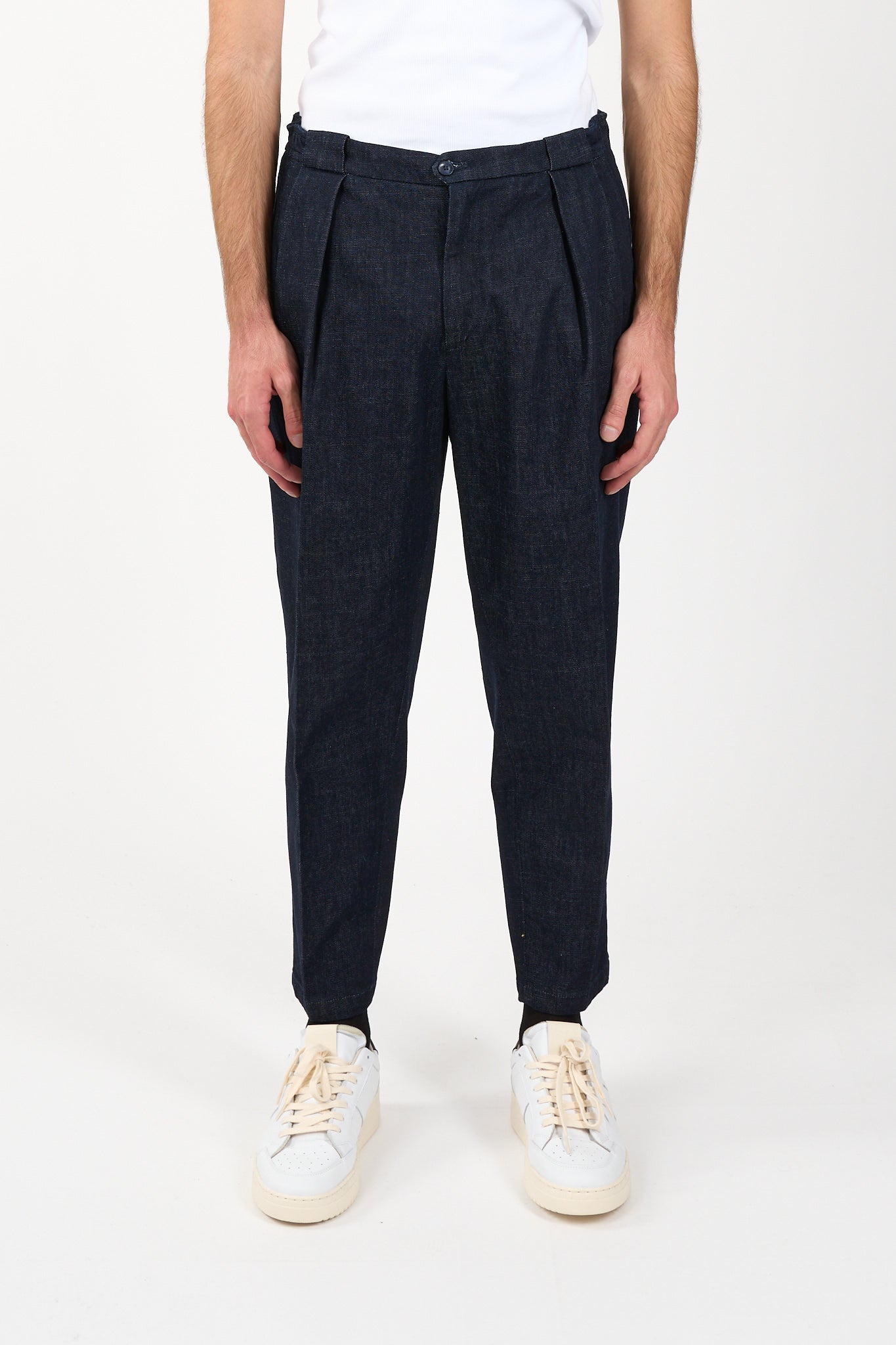 Pantaloni portobellos in denim