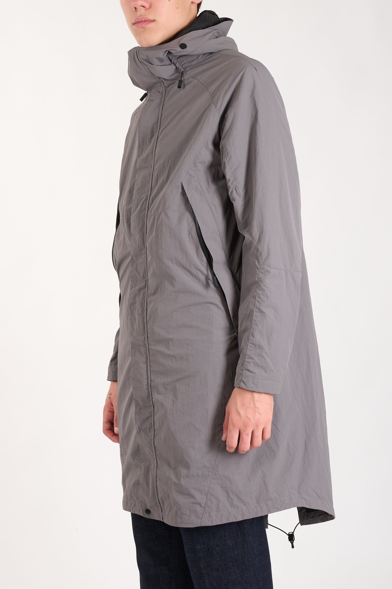 Parka in nylon idrorepellente