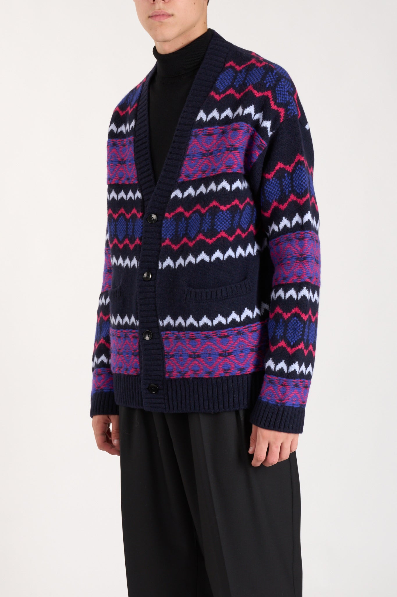 Cardigan jacquard