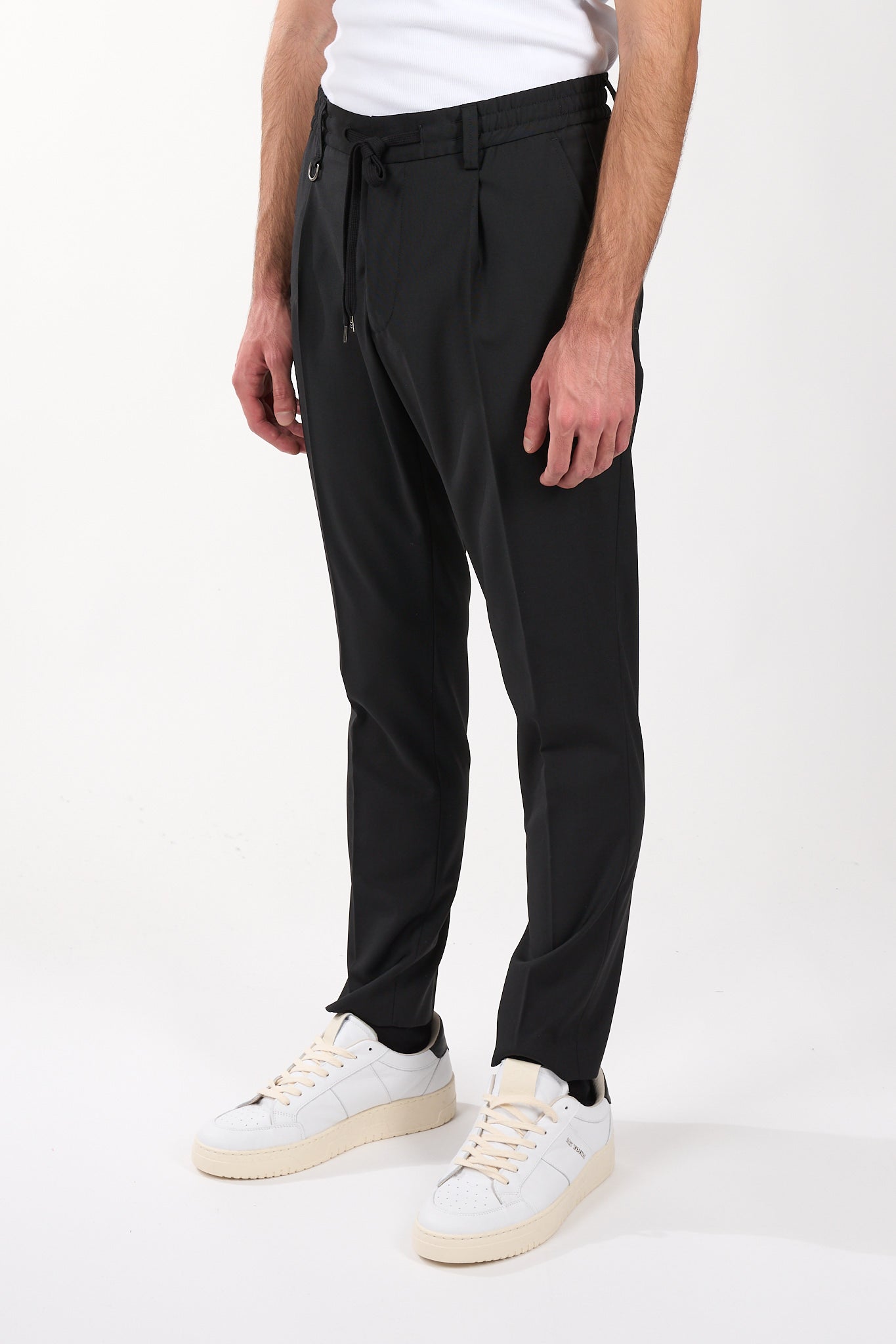 Pantaloni in misto lana