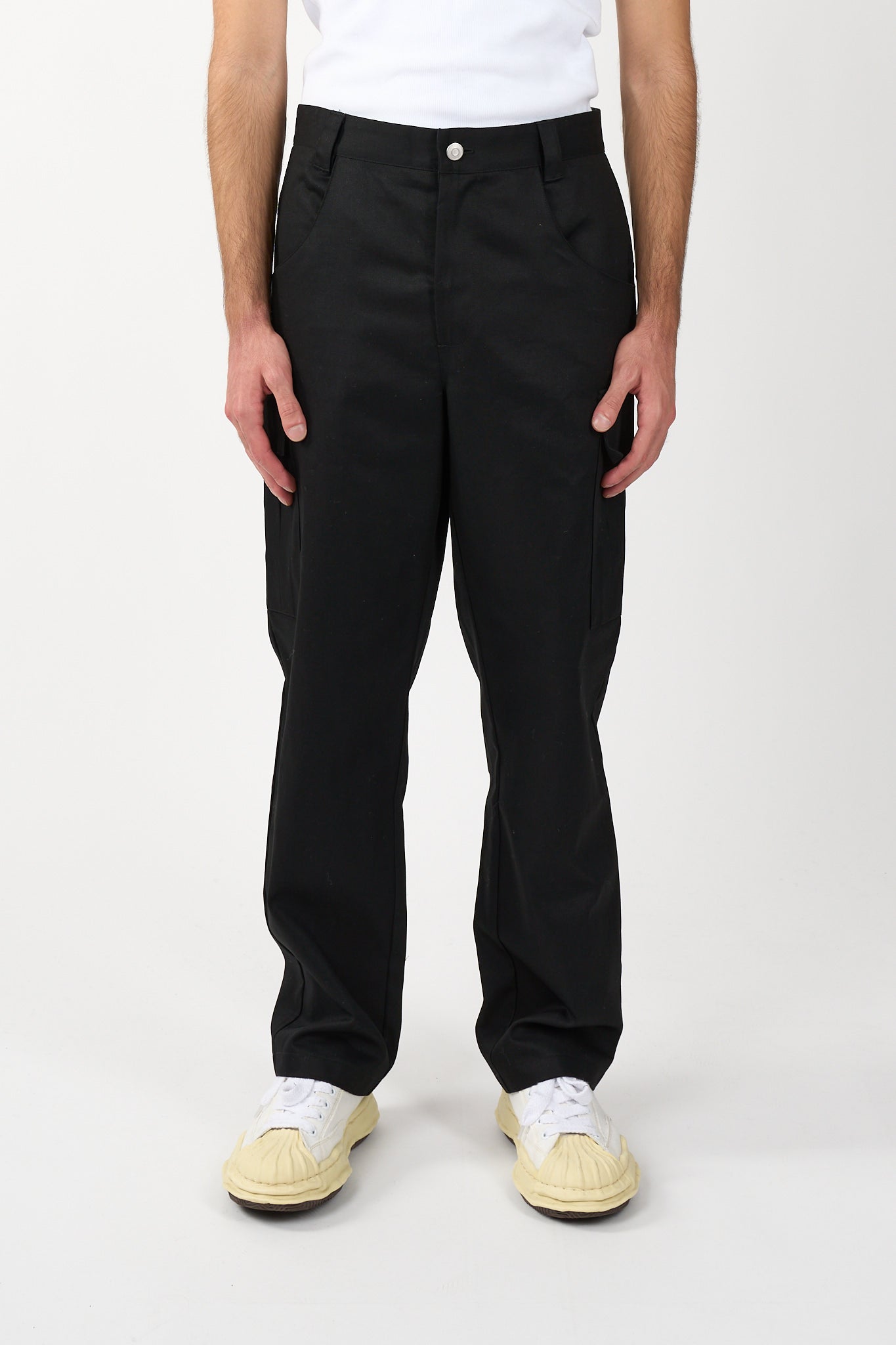 Pantaloni cargo in cotone