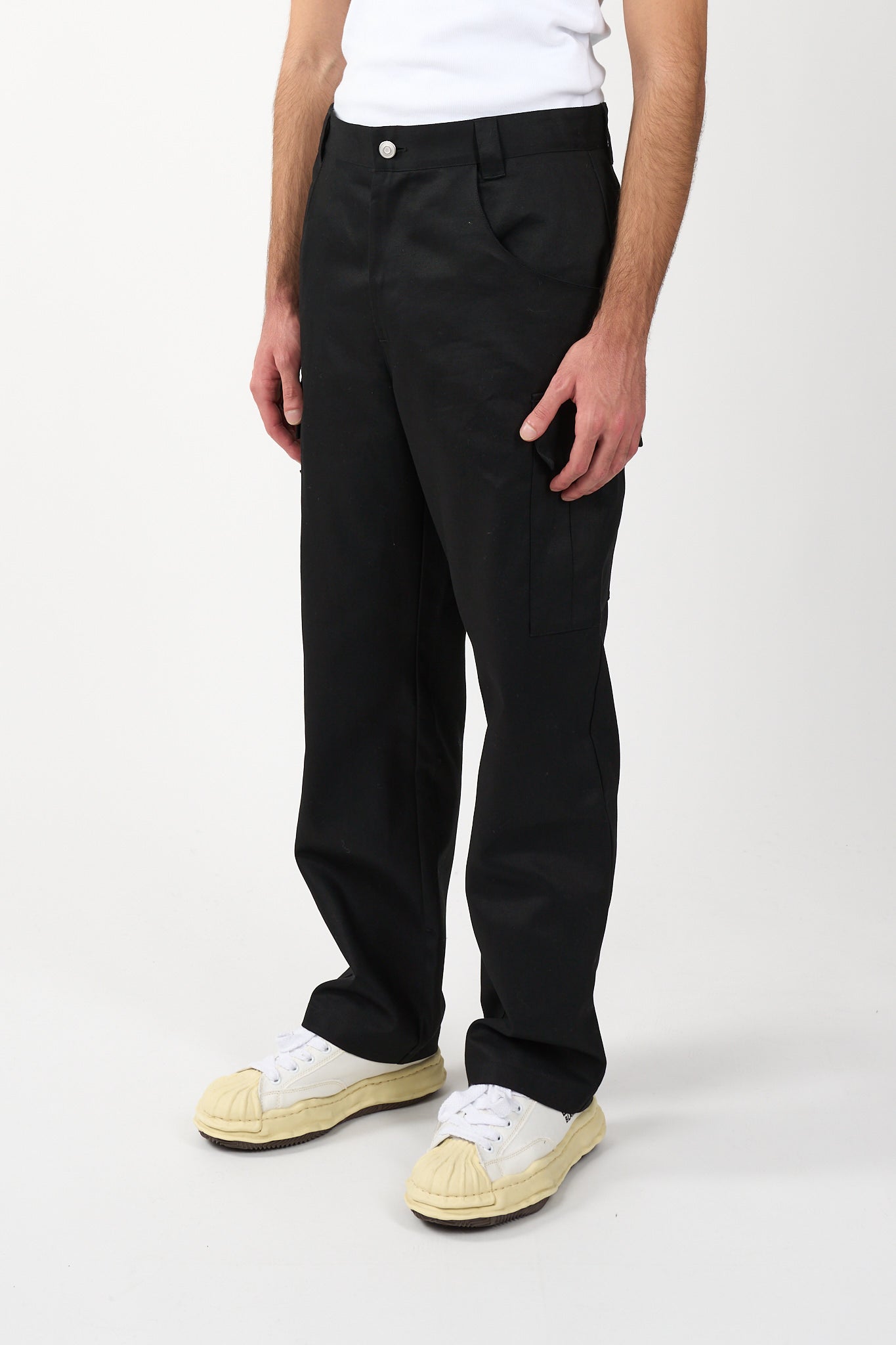 Pantaloni cargo in cotone