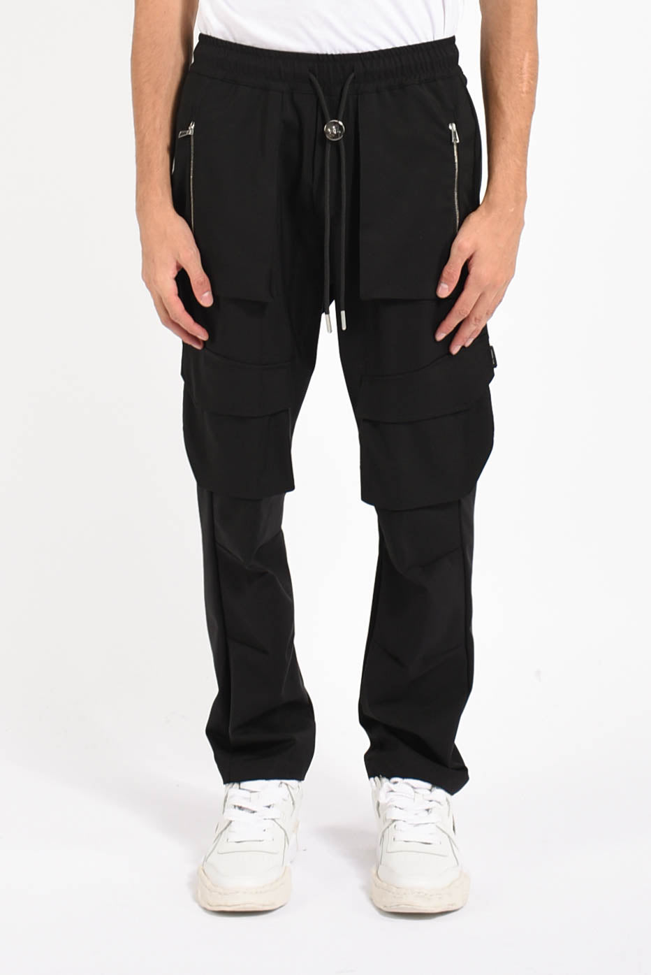 Pantaloni cargo in cotone