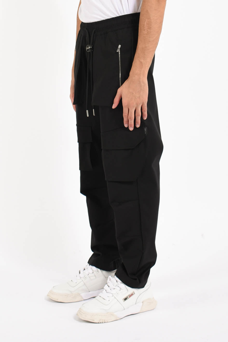 Pantaloni cargo in cotone