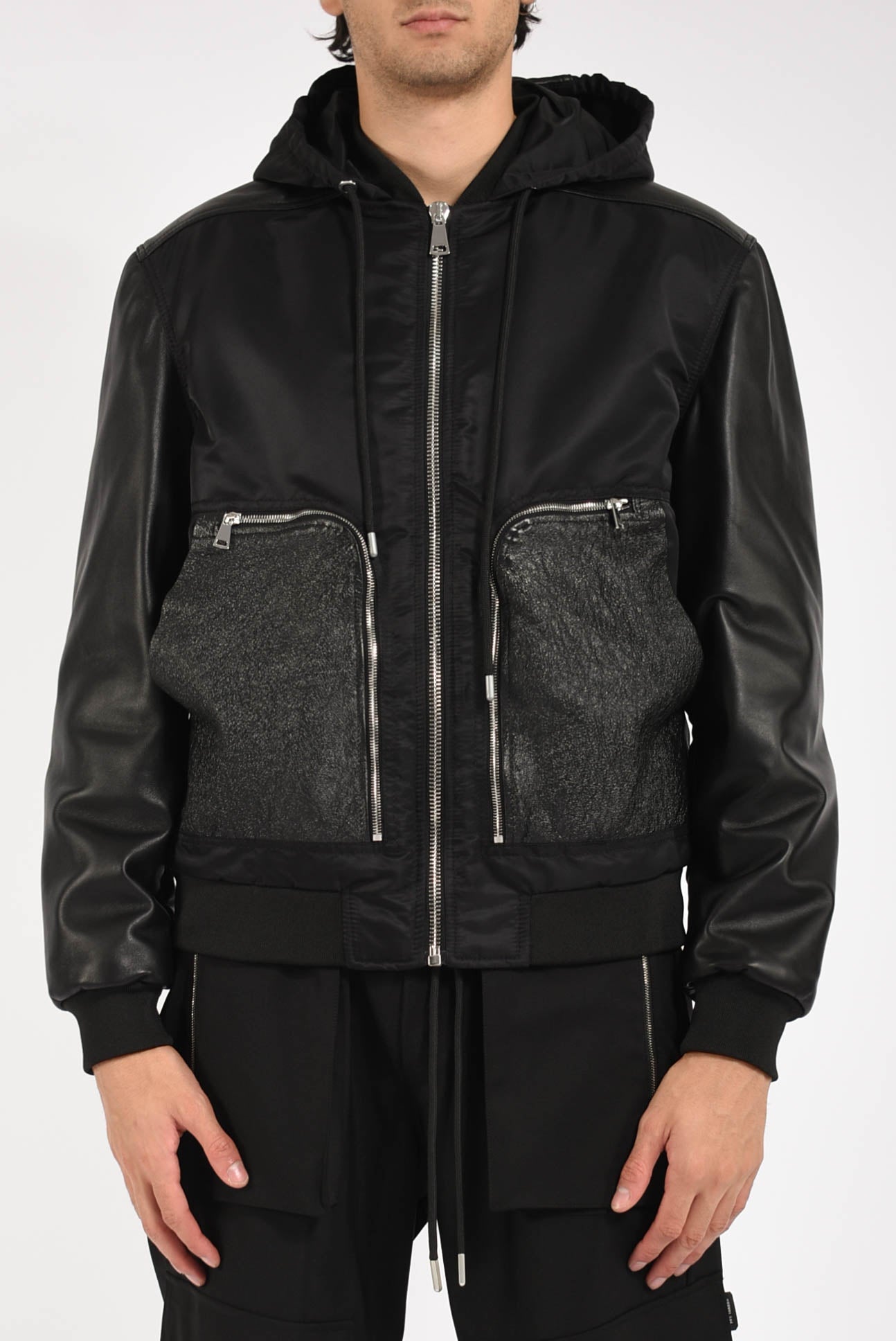 Bomber in nylon