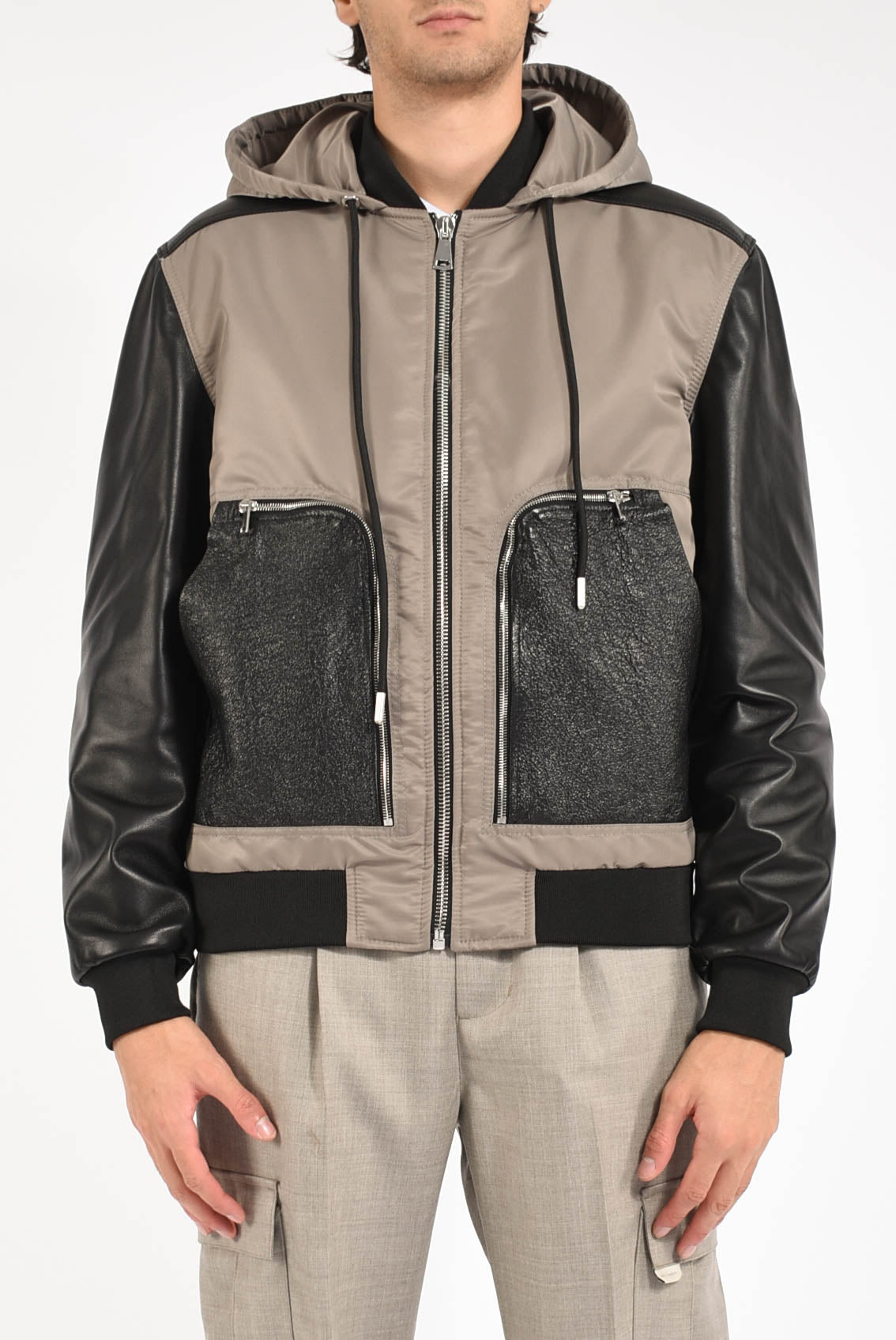Bomber in nylon