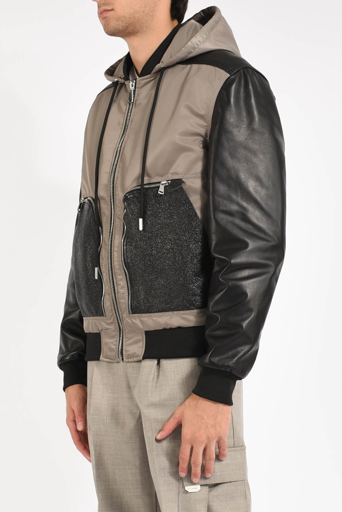 Bomber in nylon