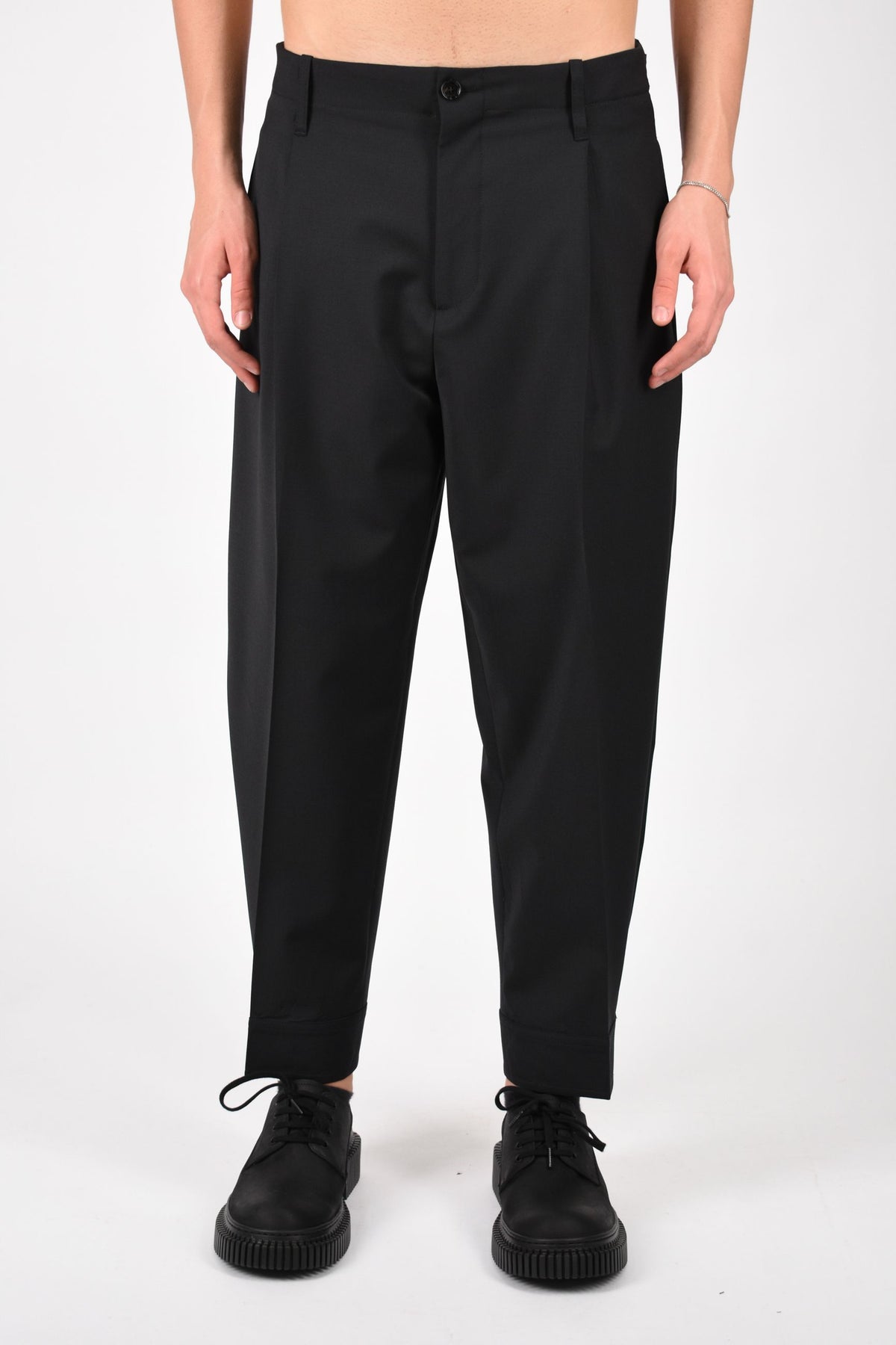 Pantaloni peter in lana BA-PETER-34-TBCM