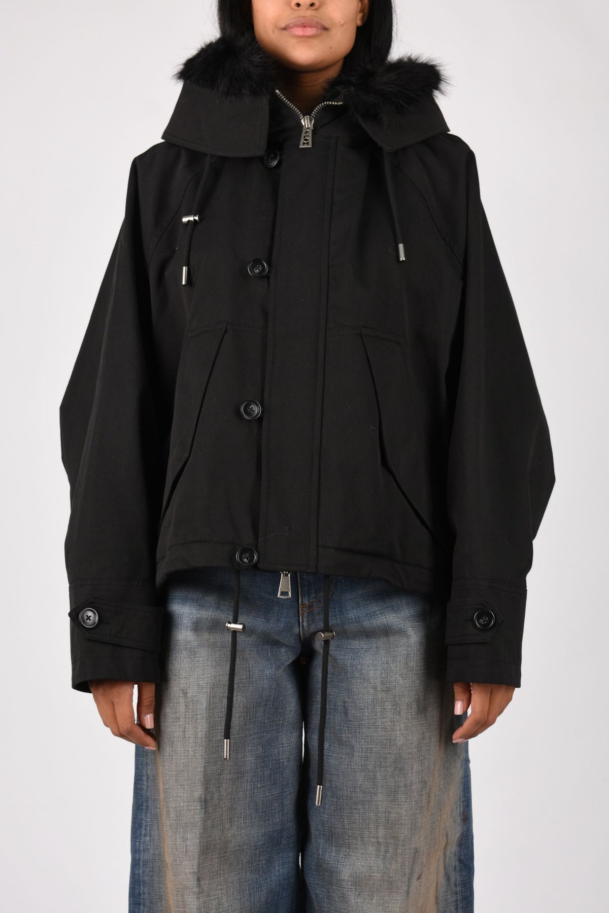 parka corto in nylon SG517