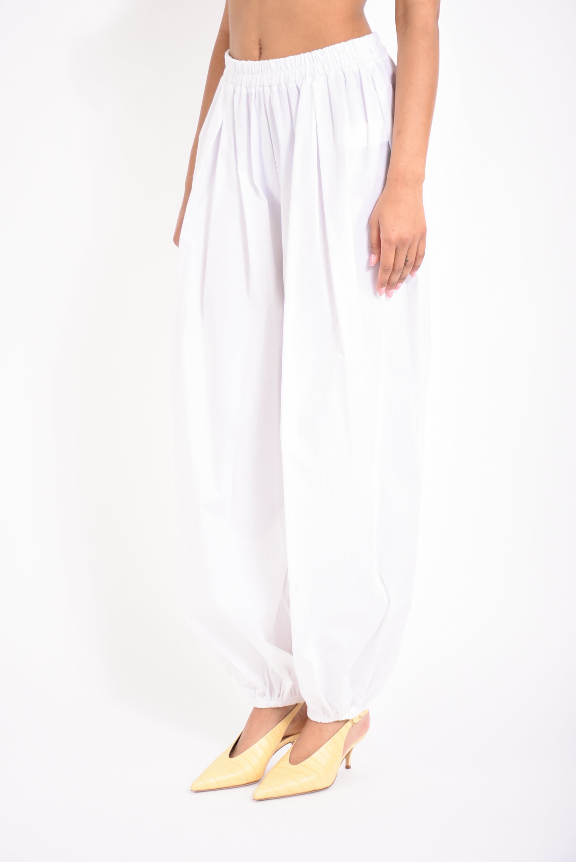pantaloni ballon in cotone