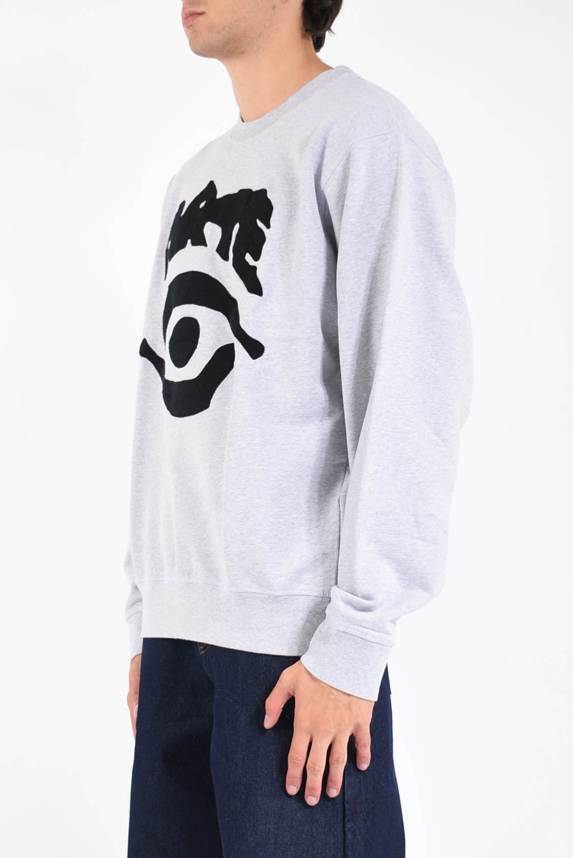 felpa girocollo Eye Front Crewneck
