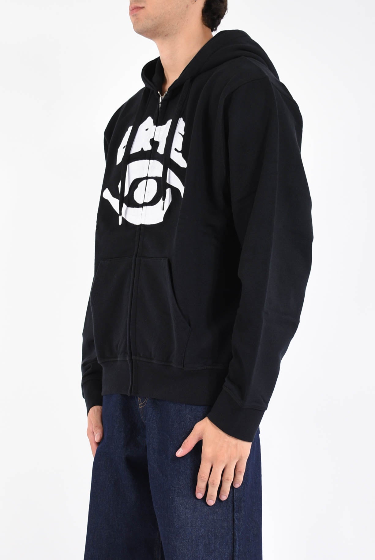 felpa con cappuccio Eye Front Zip