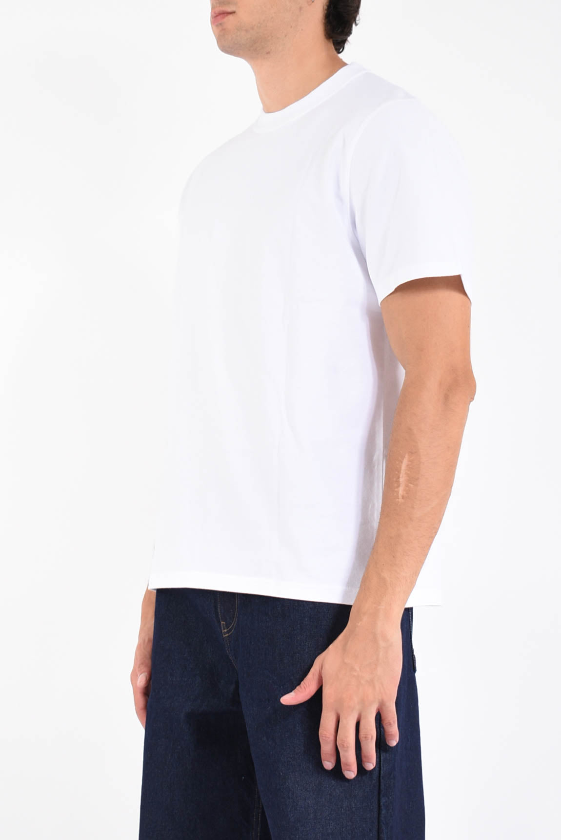 t-shirt in cotone cut Out Print