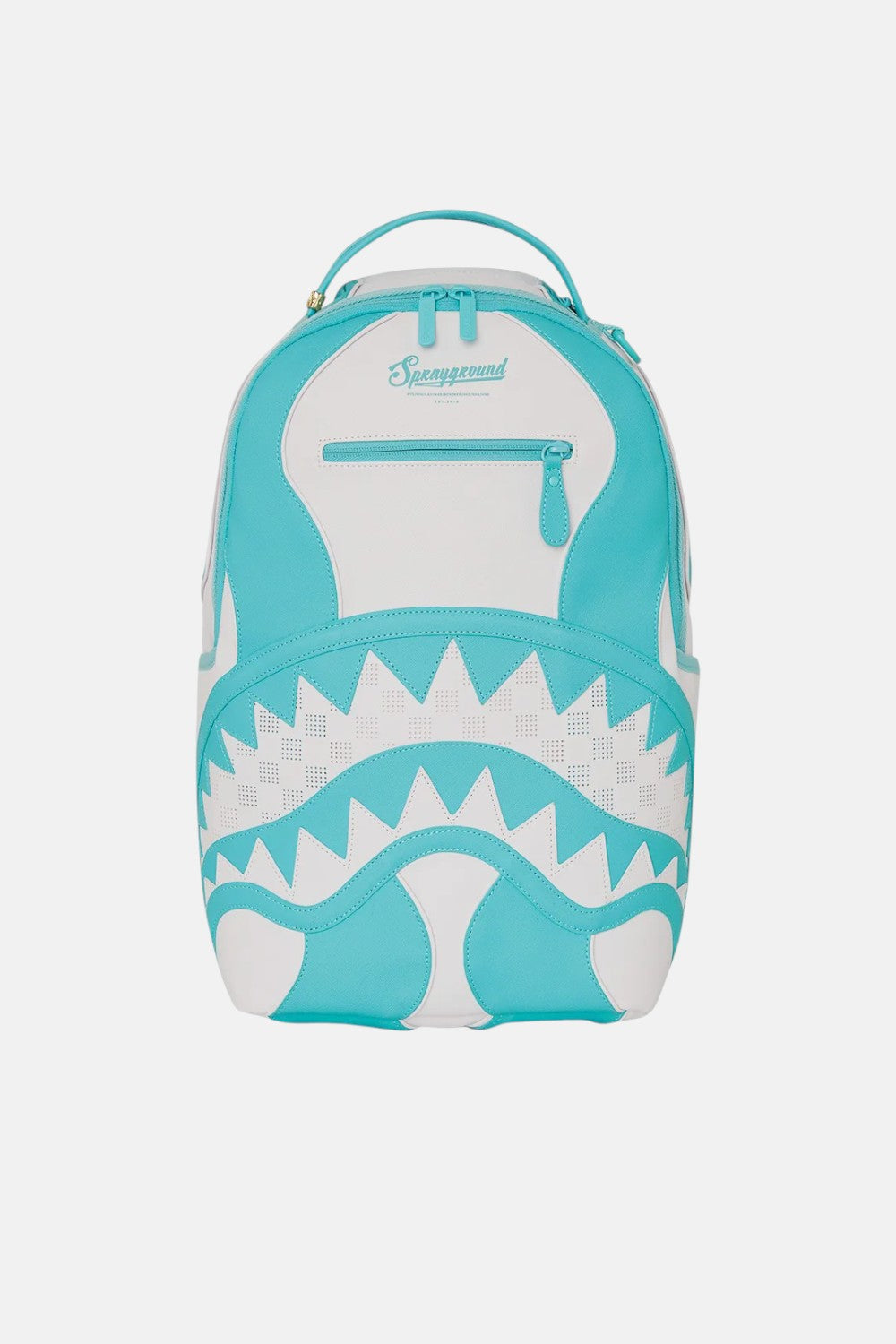 zaino Shark Central Blue And White Colorway