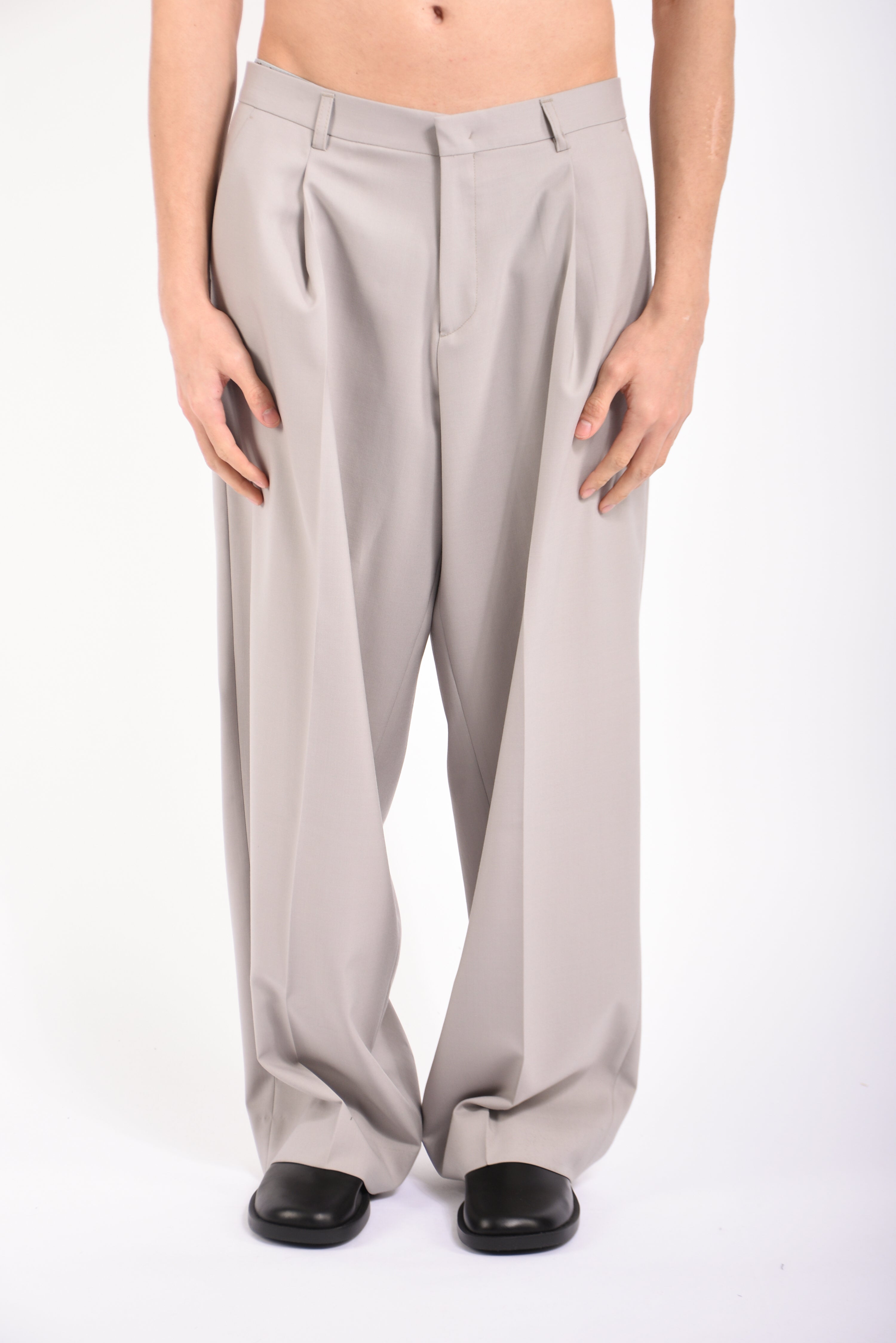 Pantaloni SMP in fresco lana