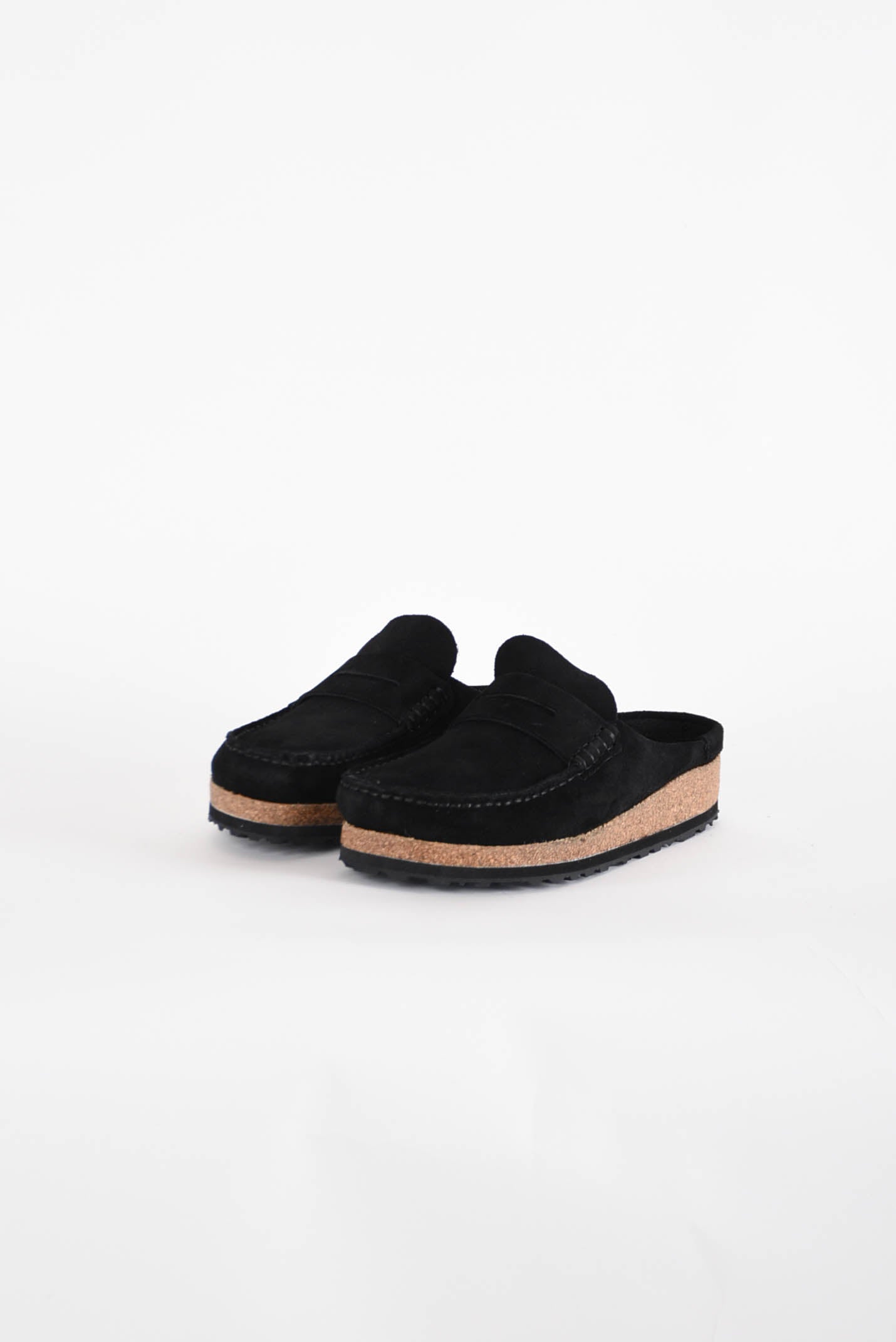 BIRKENSTOCK Sabot naples in suede