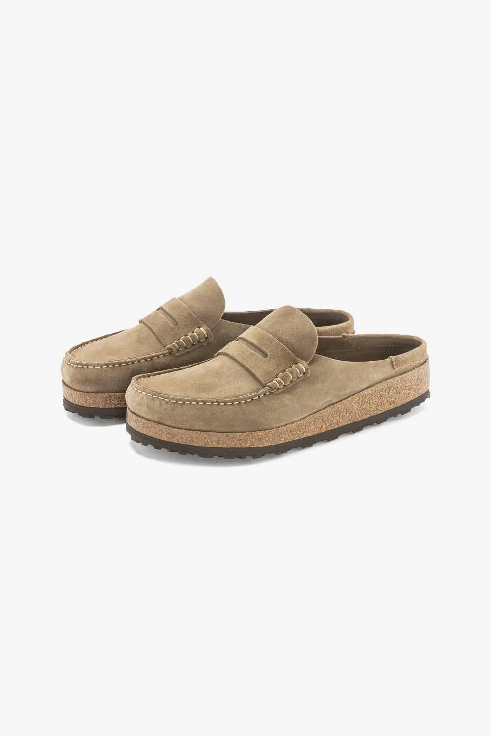 BIRKENSTOCK Sabot naples in suede