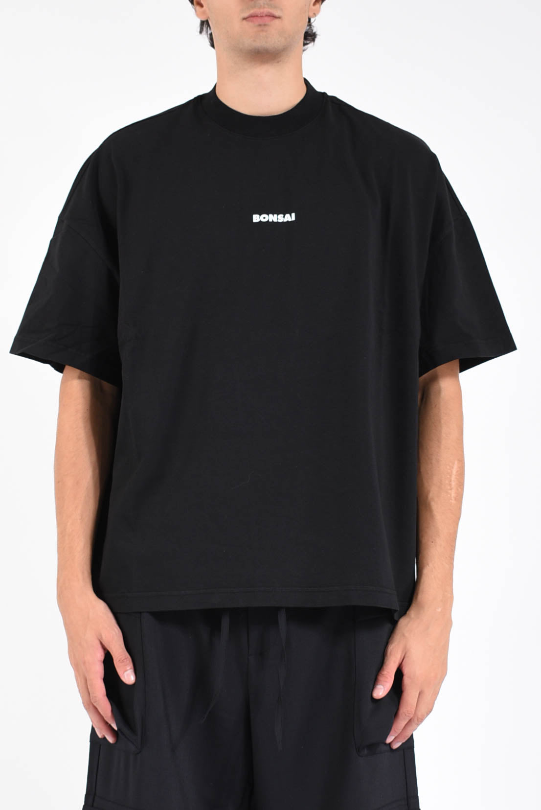 t-shirt in cotone boxlogo tee
