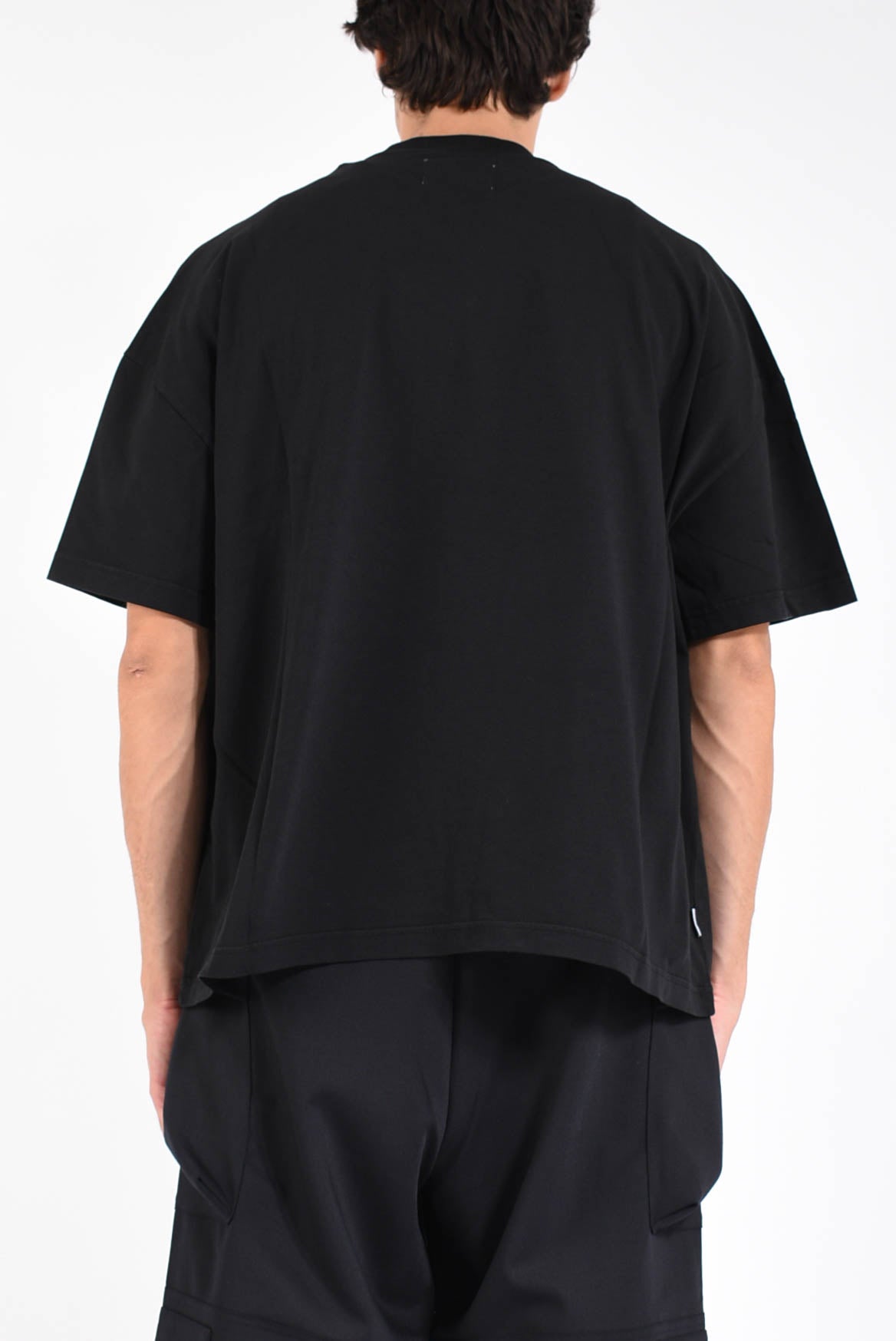 t-shirt in cotone boxlogo tee