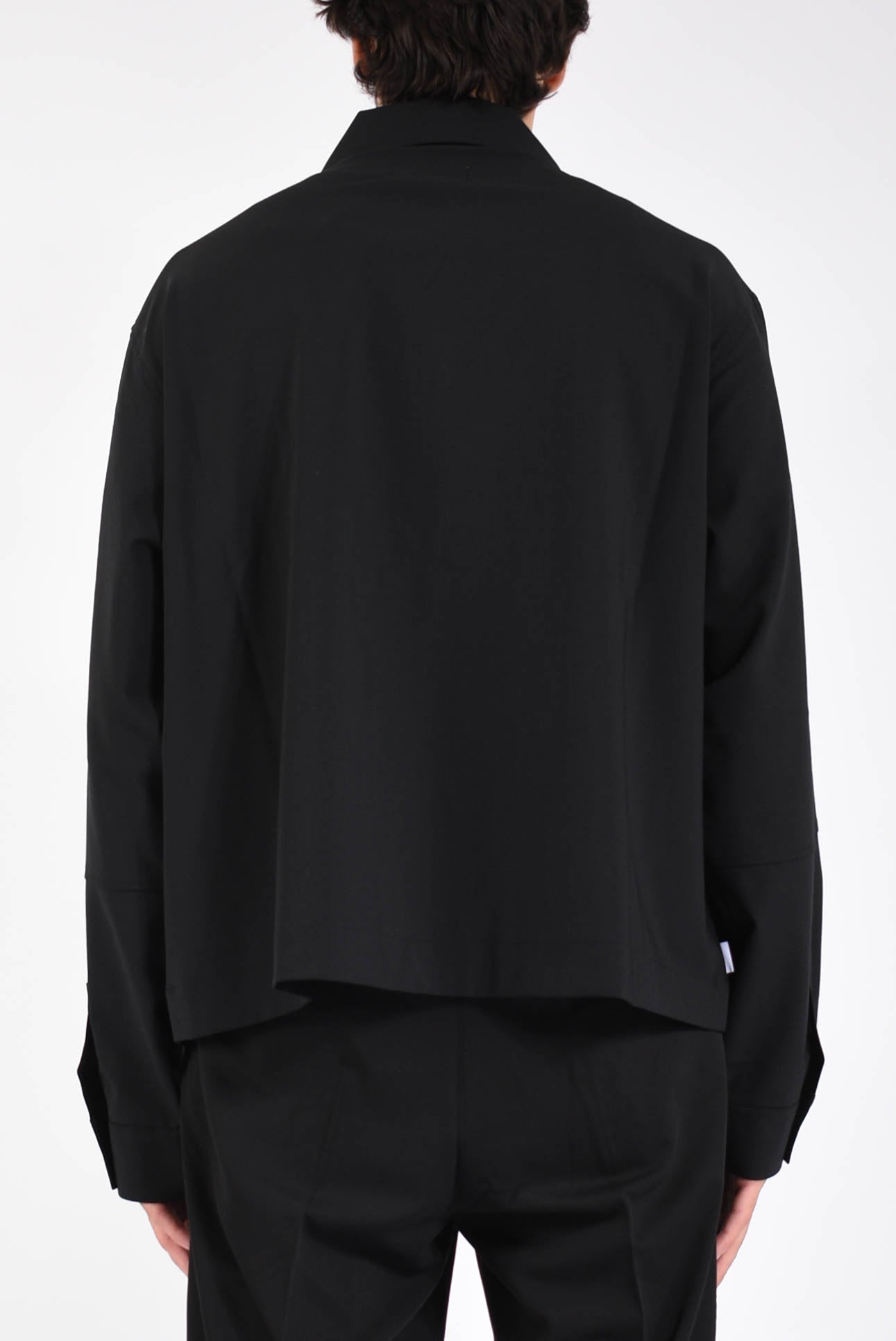 overshirt EMBROIDERY LOGO ZIP