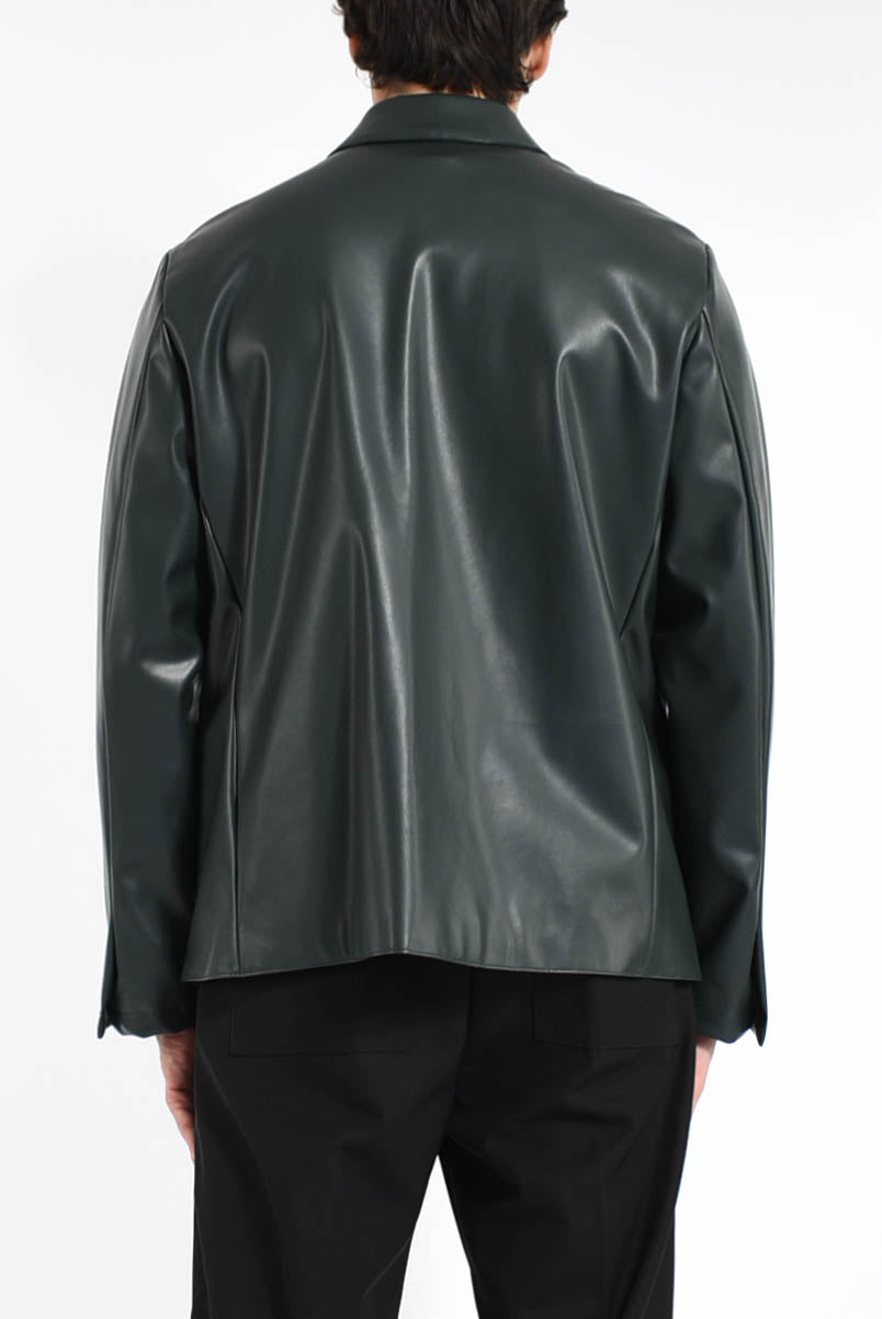 giacca in similpelle Mike