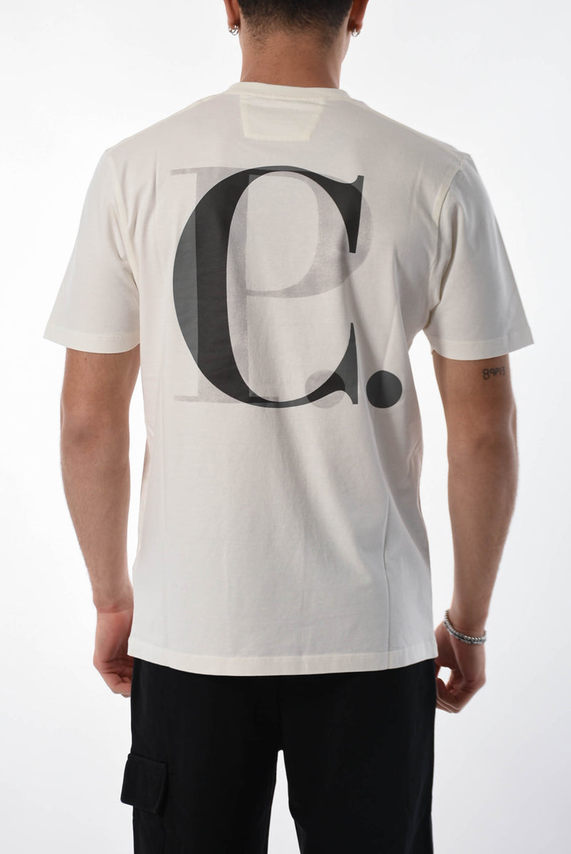C.P. COMPANY T-shirt graphic in jersey