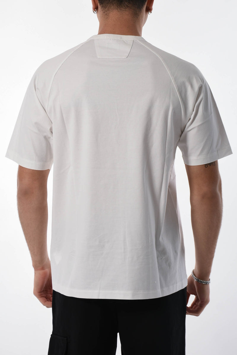 C.P. COMPANY SERIES METROPOLIS T-shirt logo in jersey