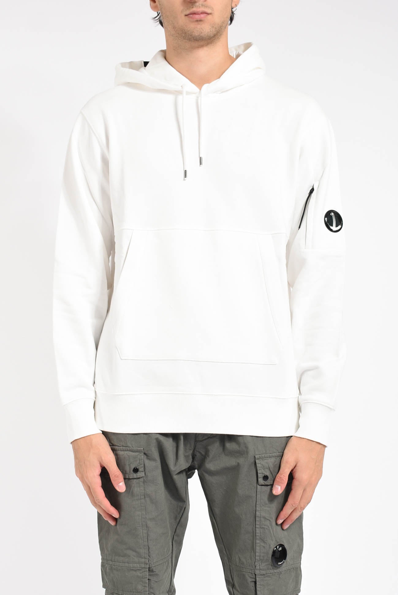 Felpa LENS in cotone diagonale