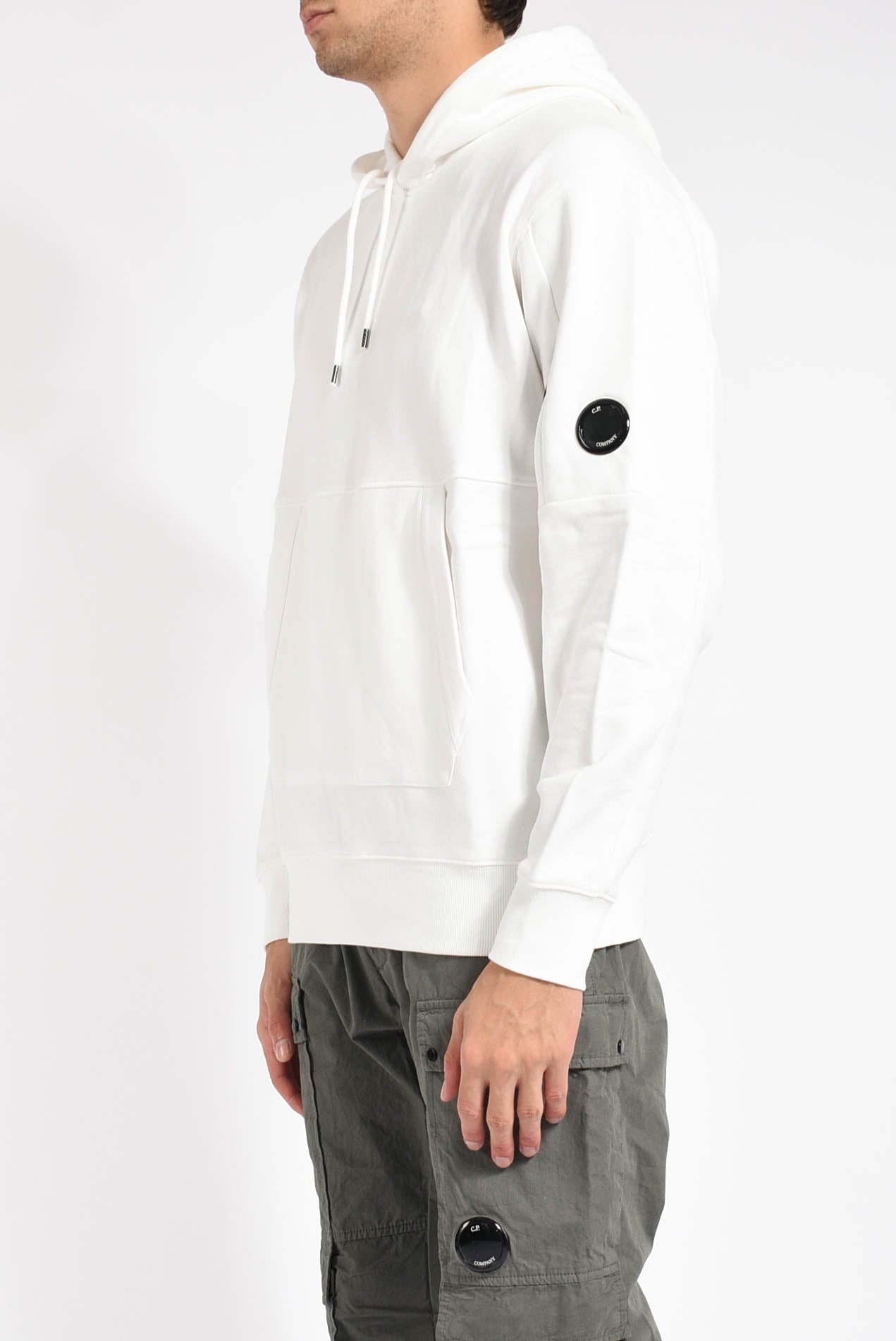 Felpa LENS in cotone diagonale