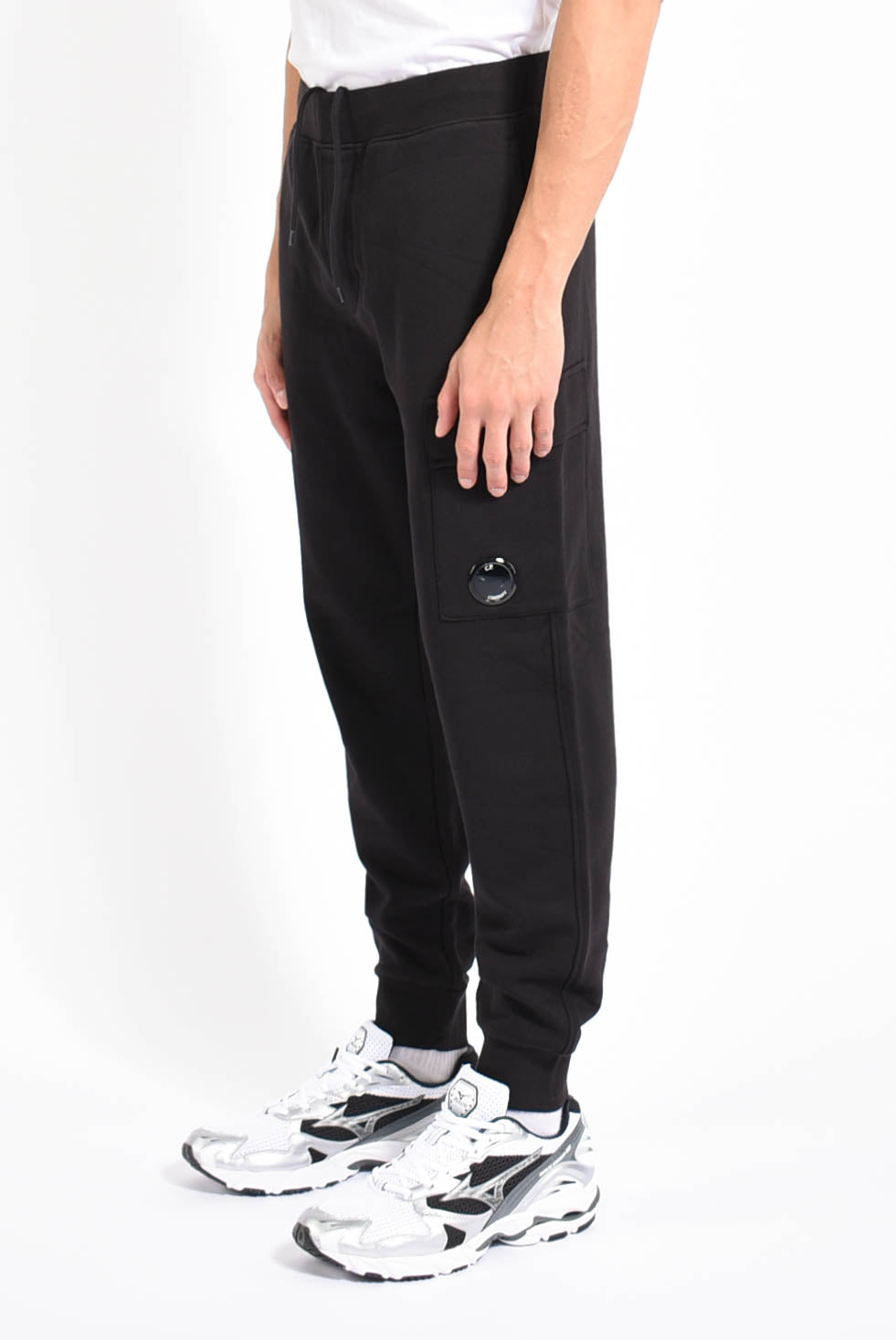 Pantaloni in felpa diagonale