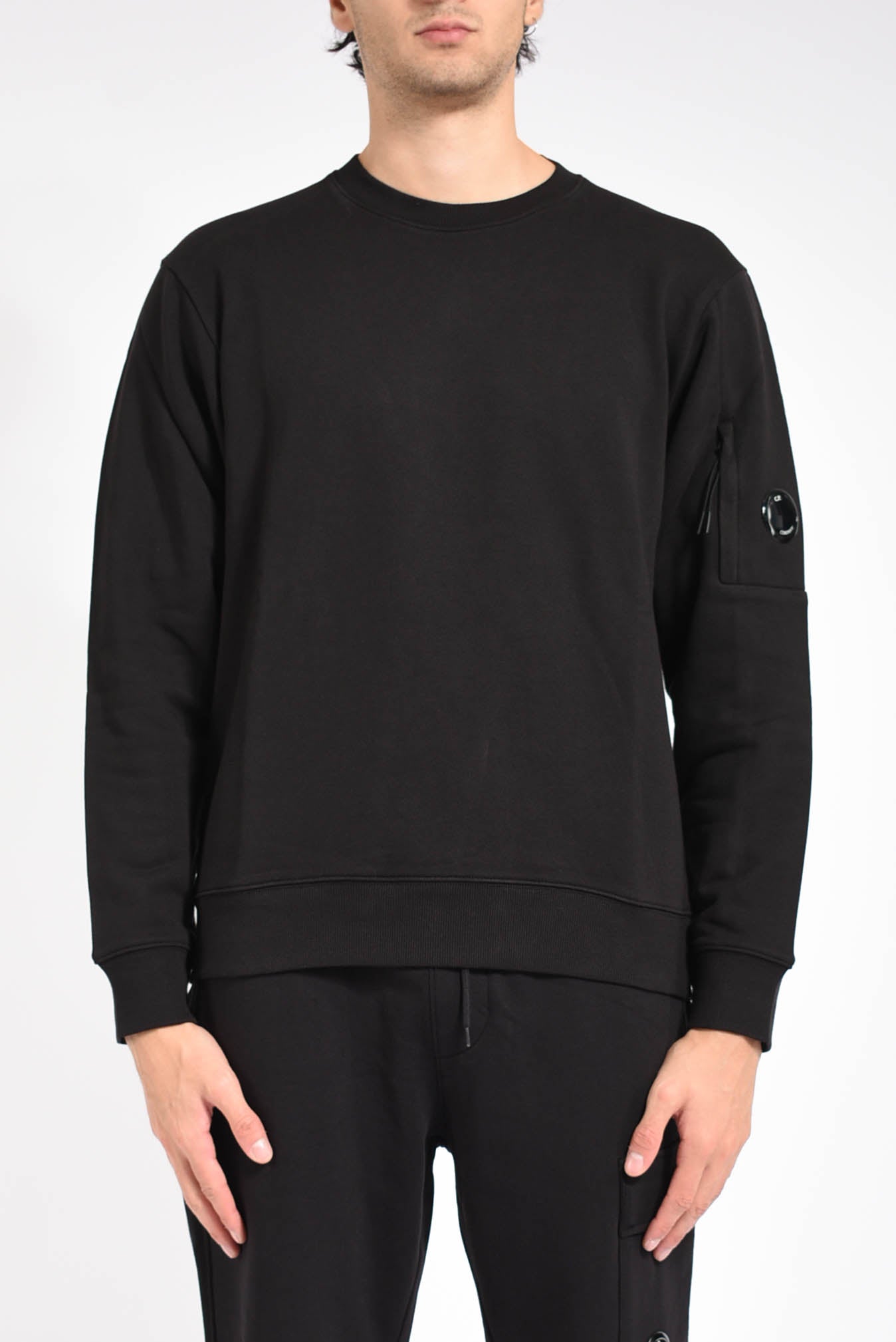 Felpa LENS in cotone diagonale