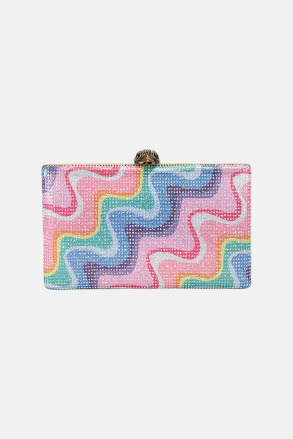 pochette con tracolla crystal kensington clutch