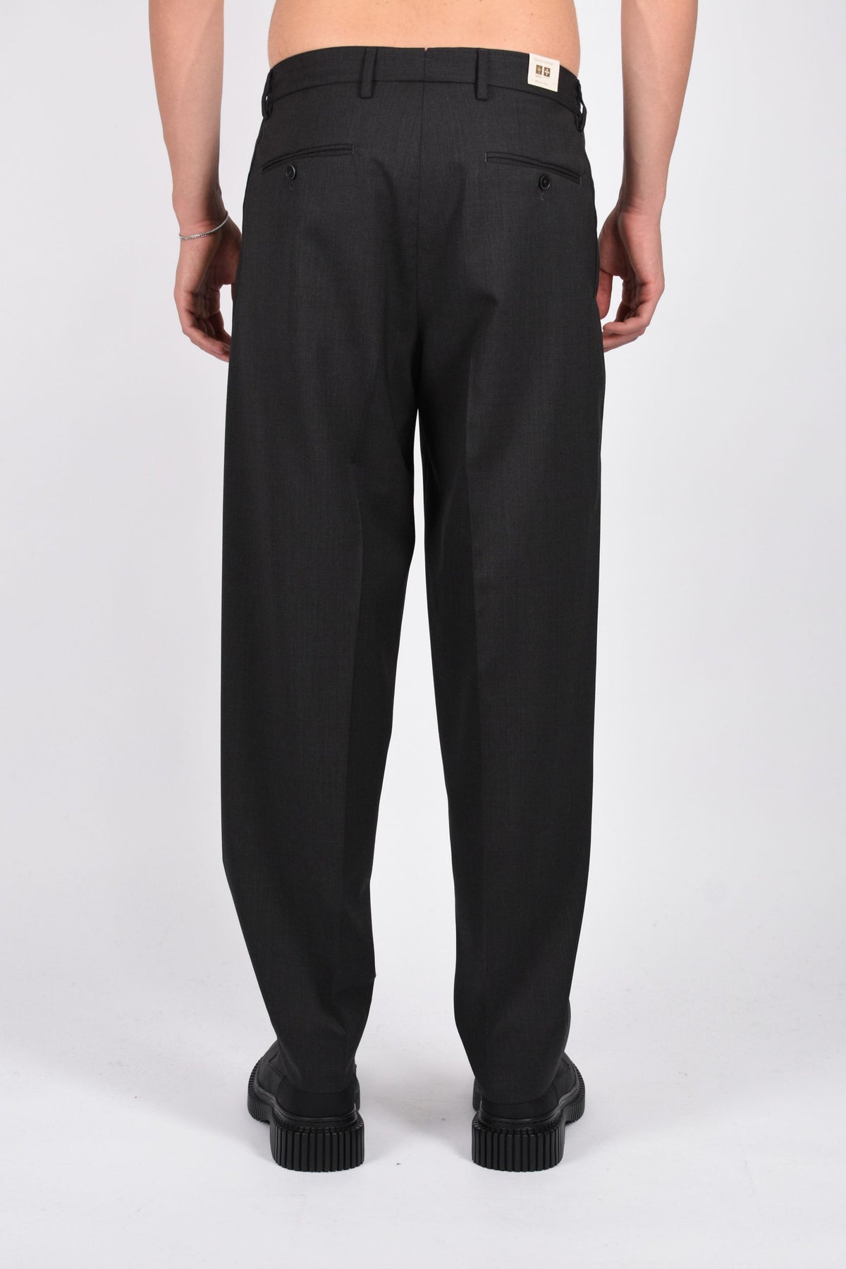 Pantaloni morgans in fresco lana MORGANS400100