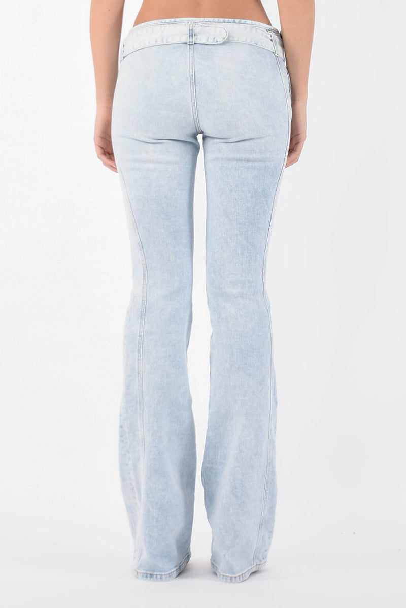 DIESEL jeans a vita bassa d-ebby belt