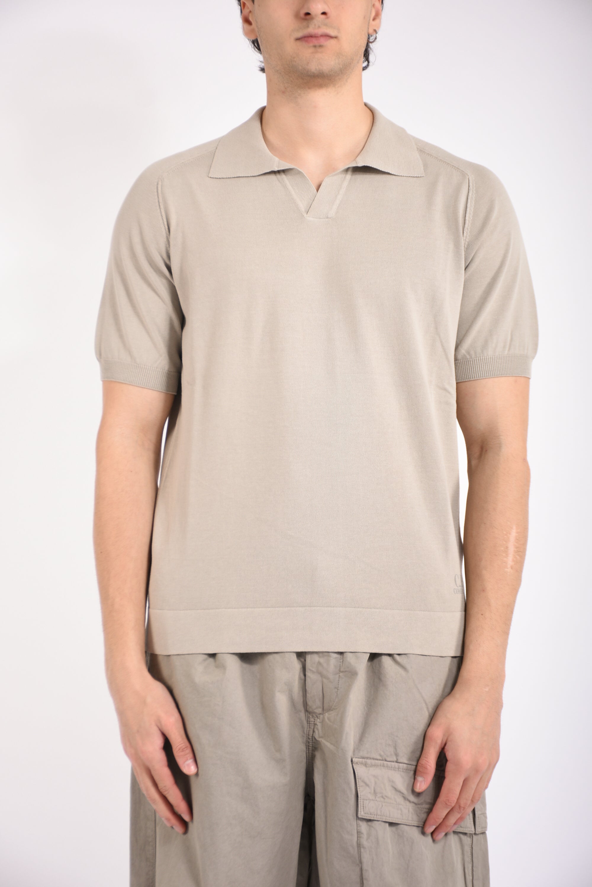 Polo cotton crepe