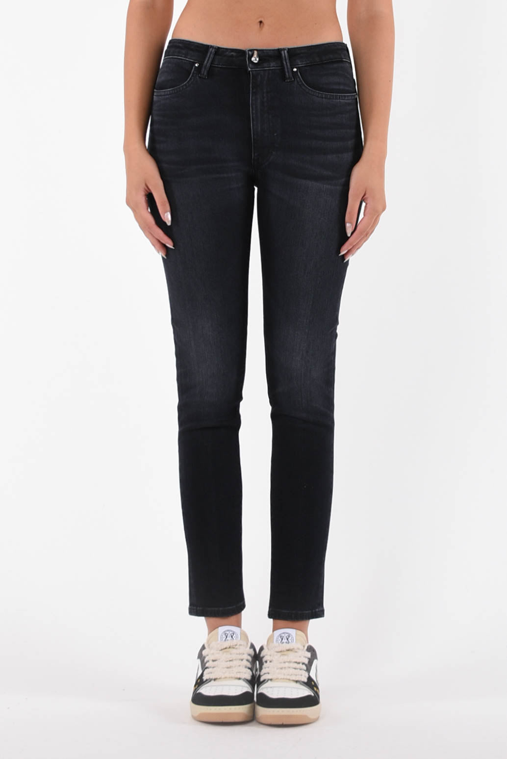 DONDUP jeans skinny modello iris gioiello