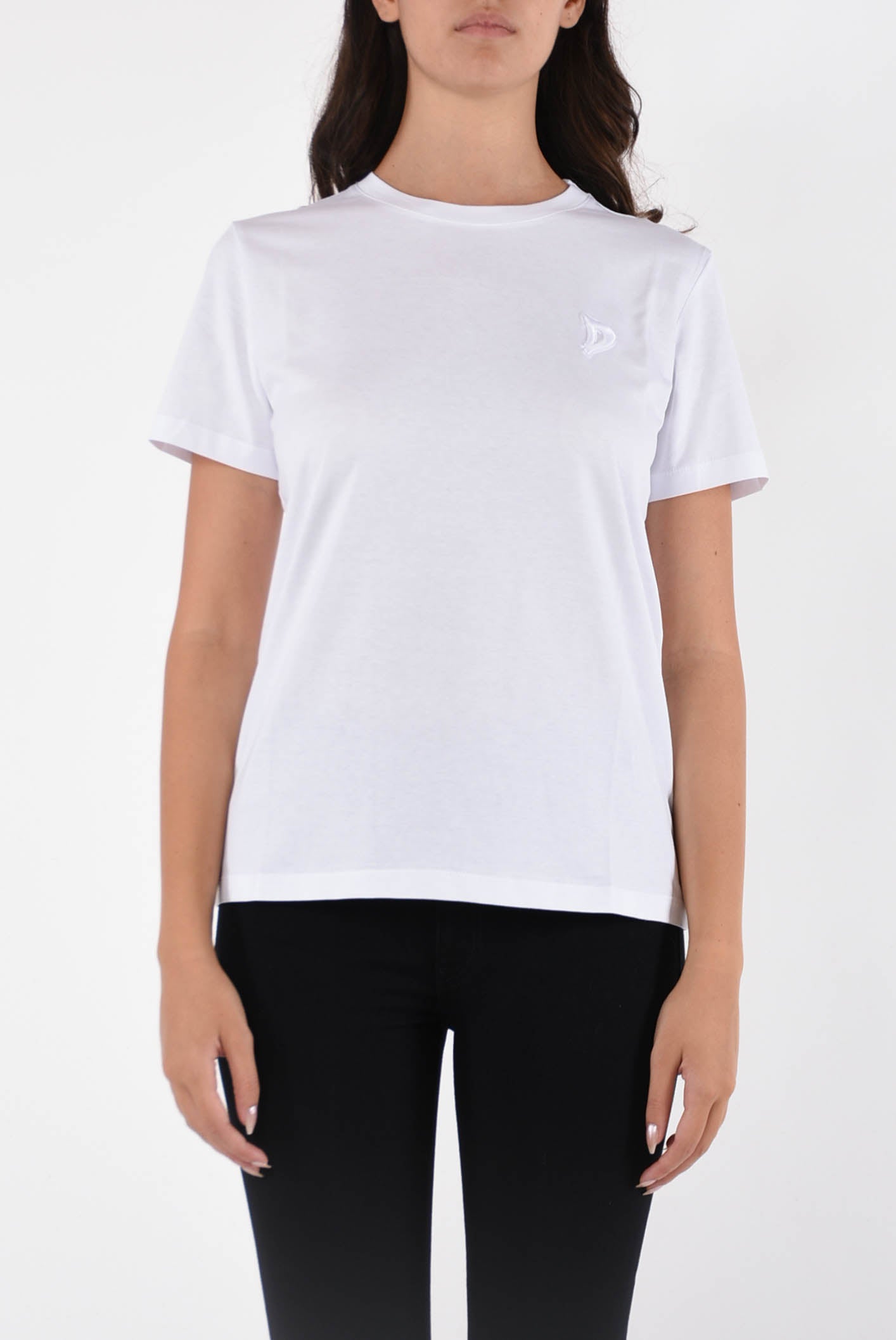 DONDUP t-shirt in jersey di cotone