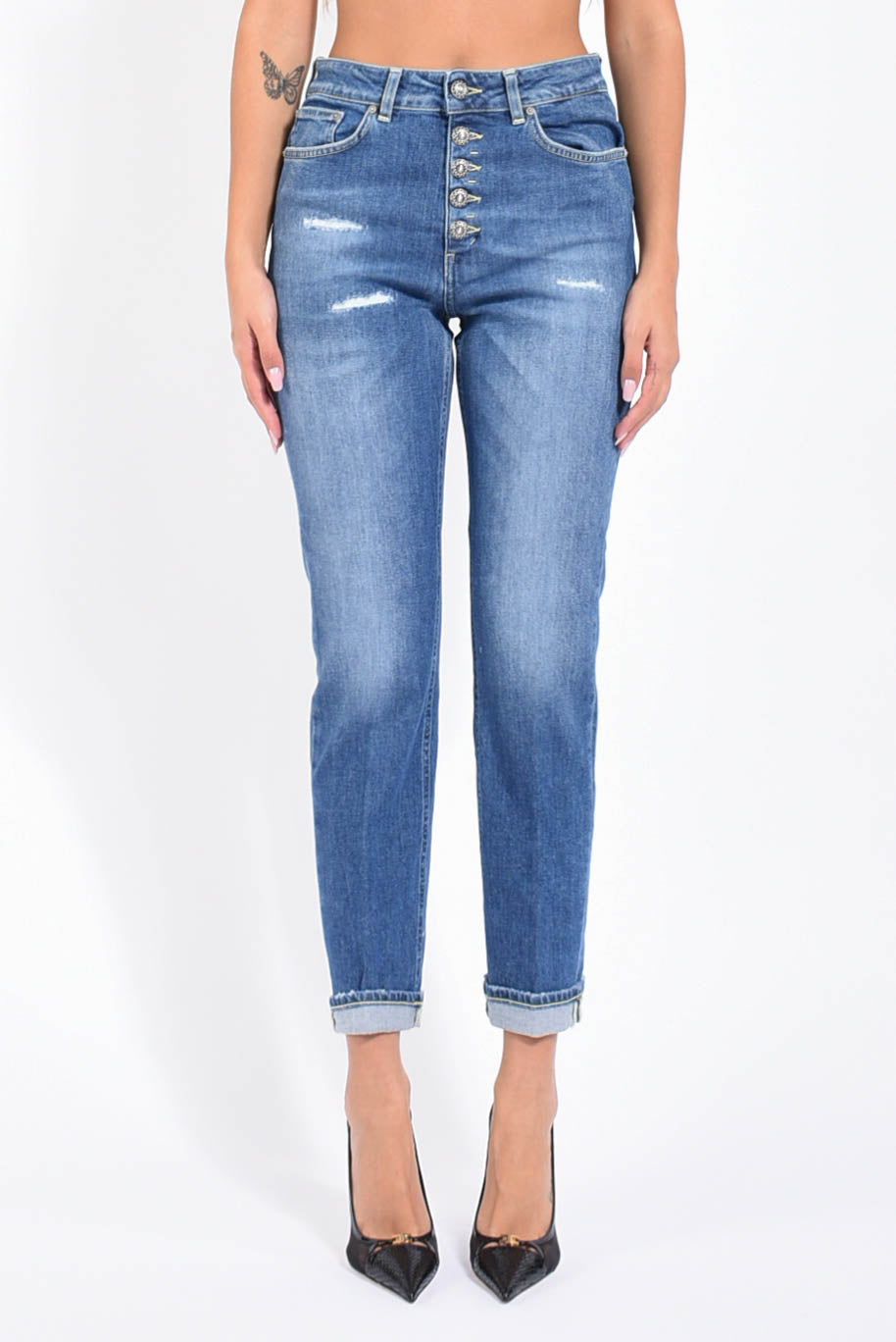 Jeans in denim stretch Koons loose