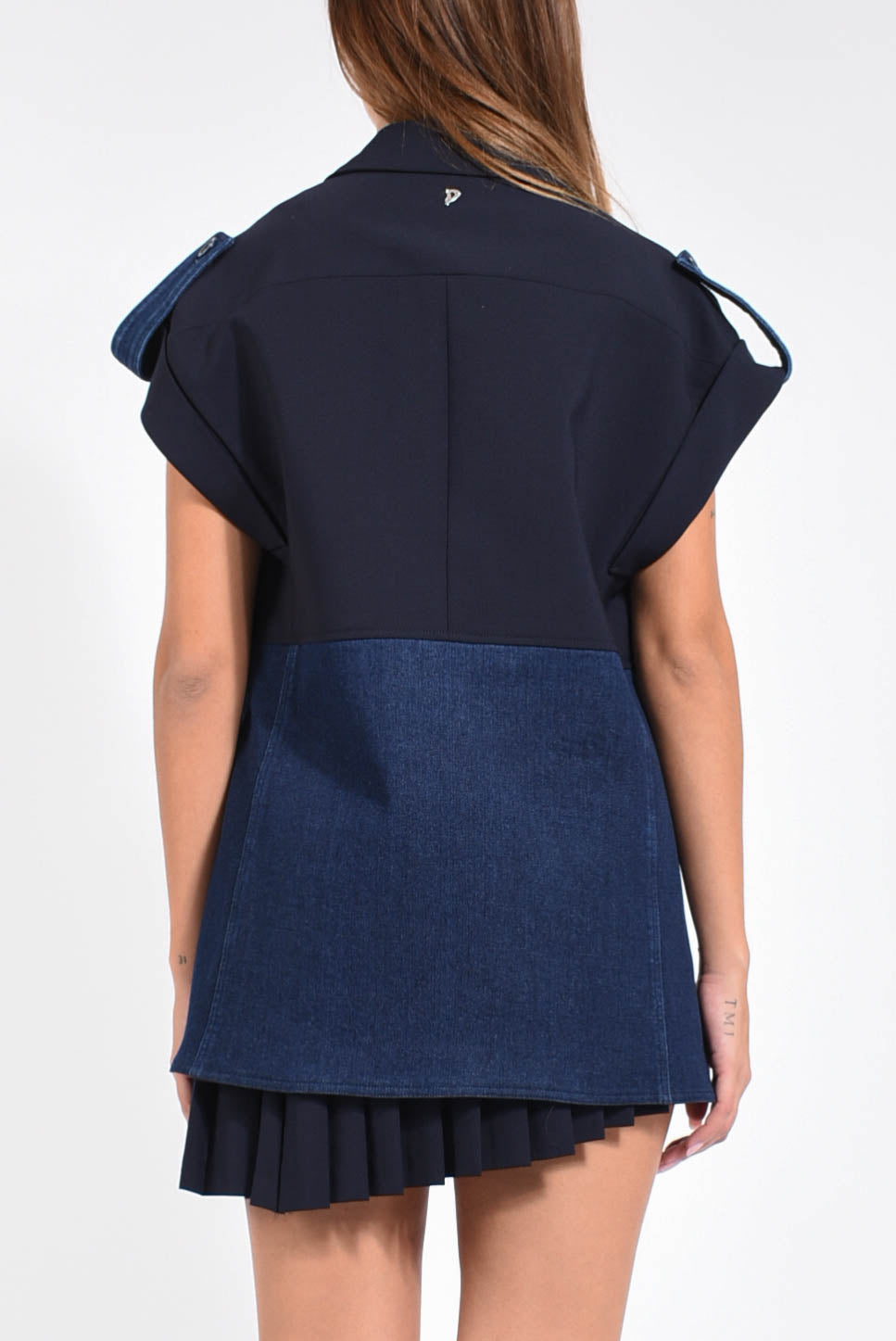 Smanicato monopetto over