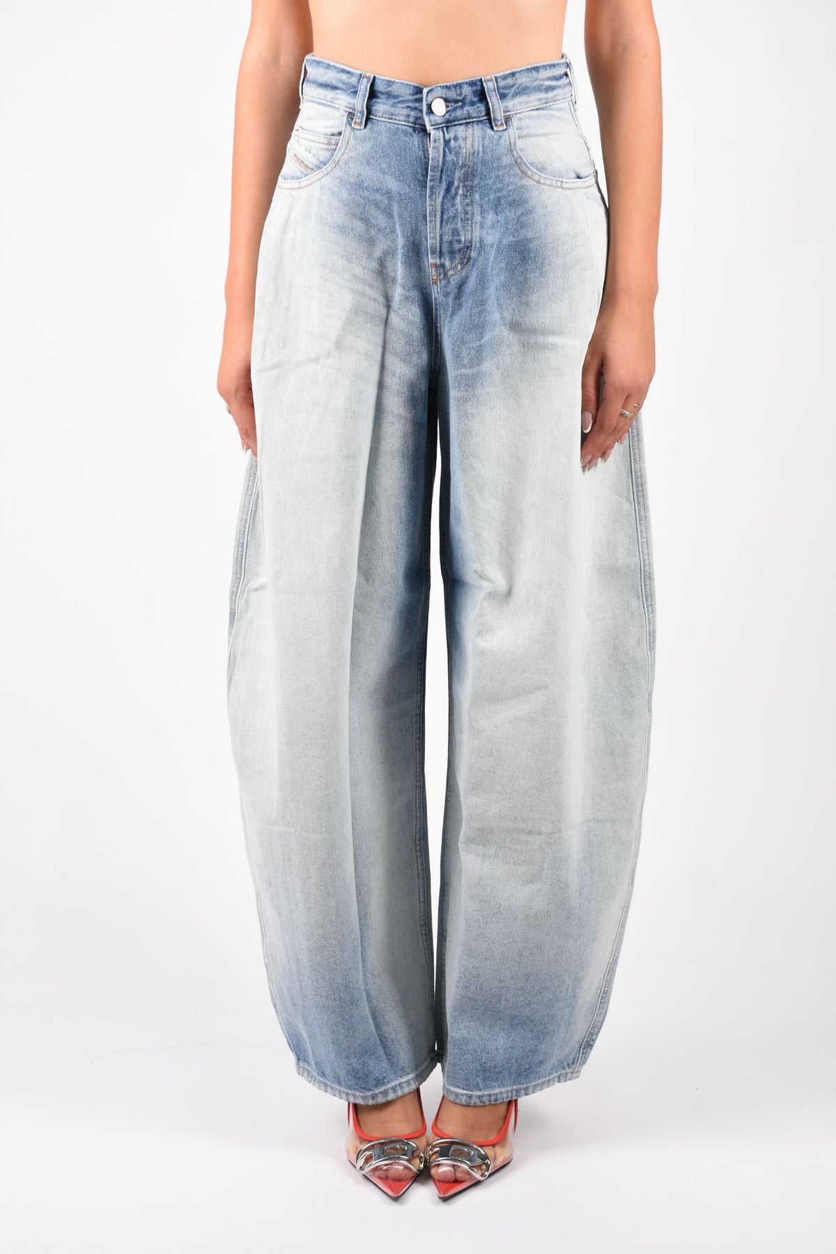 Jeans Relaxed Vita Alta  1987 D-Khelz-B-S1 A25171007EE