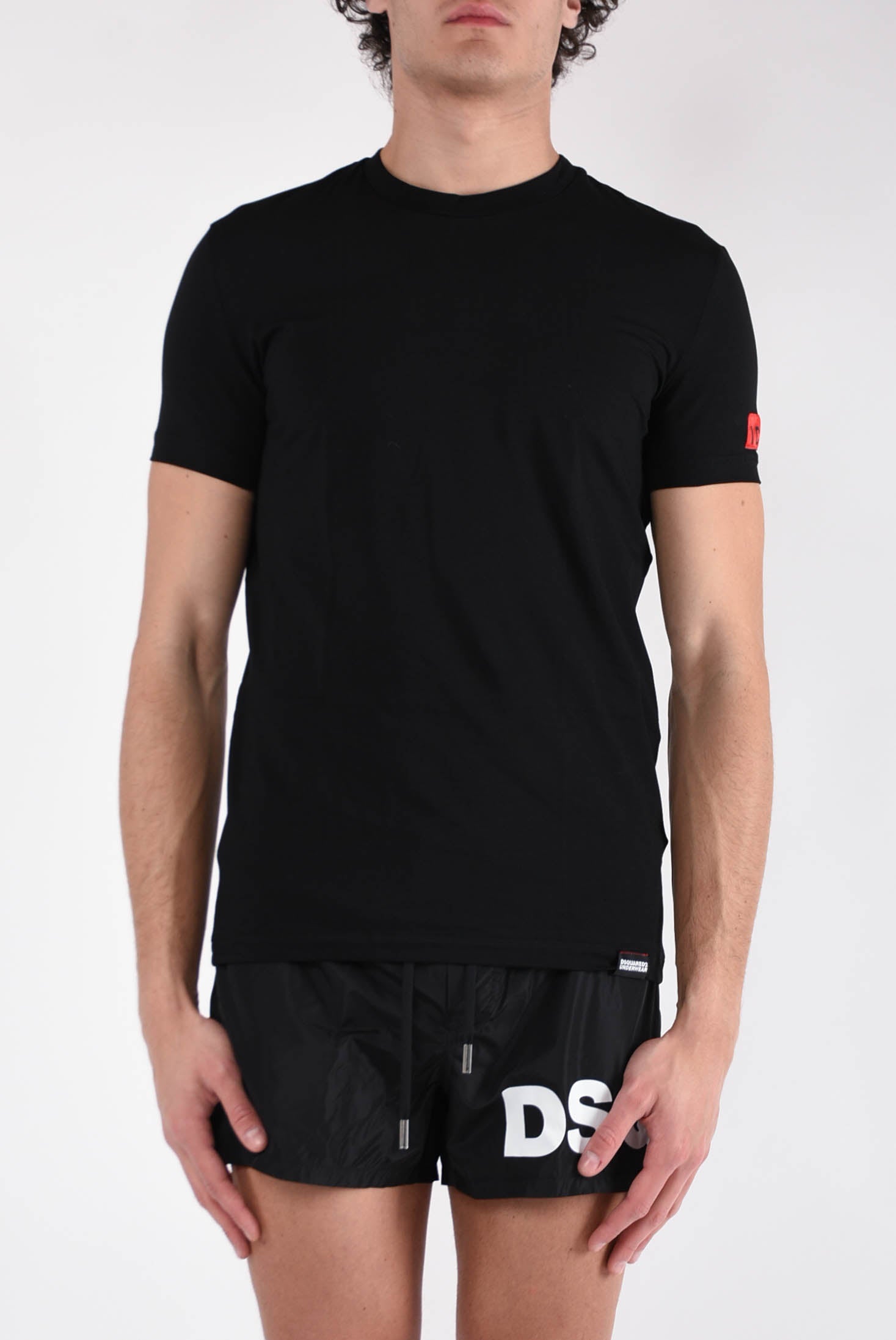 DSQUARED T-shirt con logo in cotone