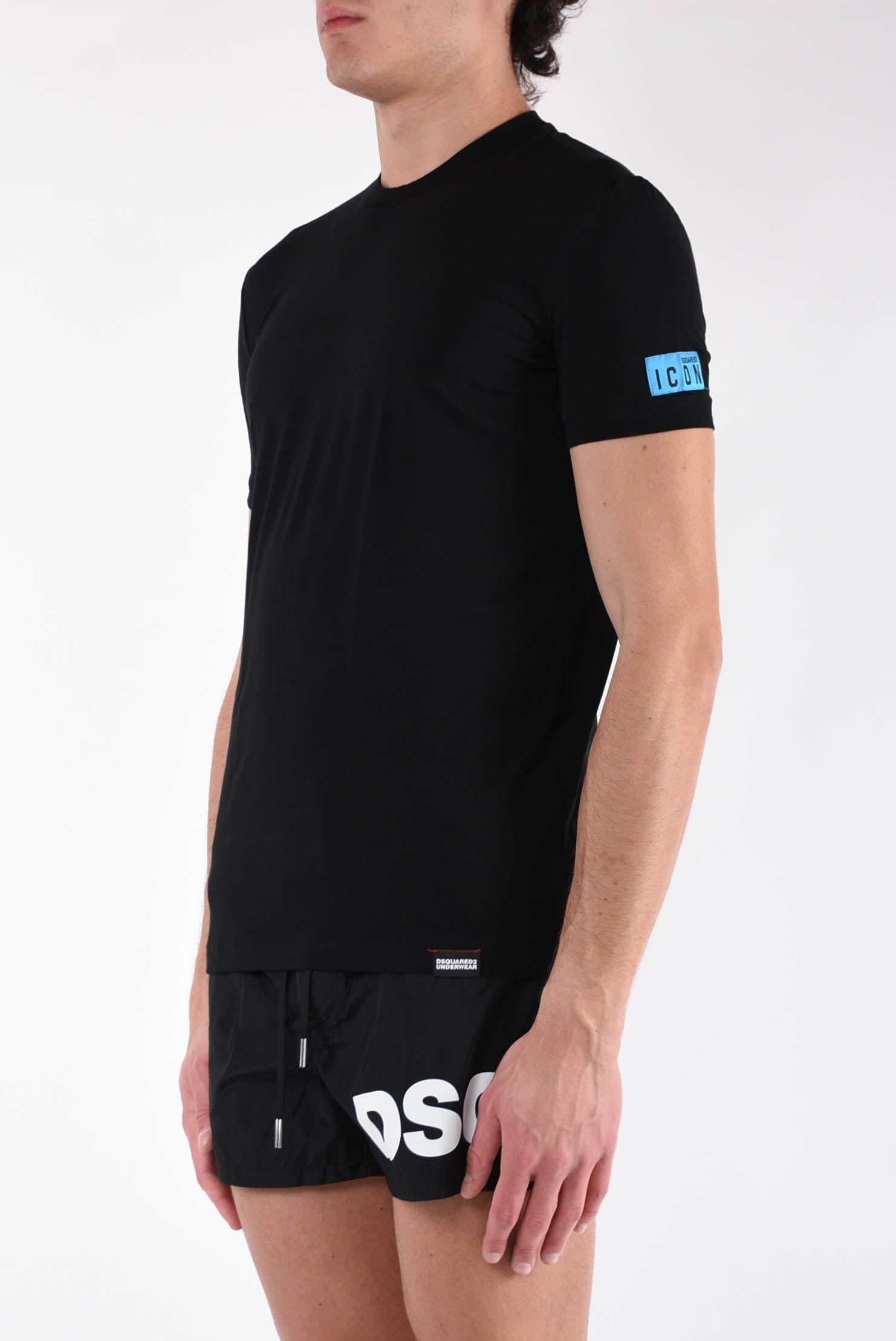 DSQUARED T-shirt con logo in cotone