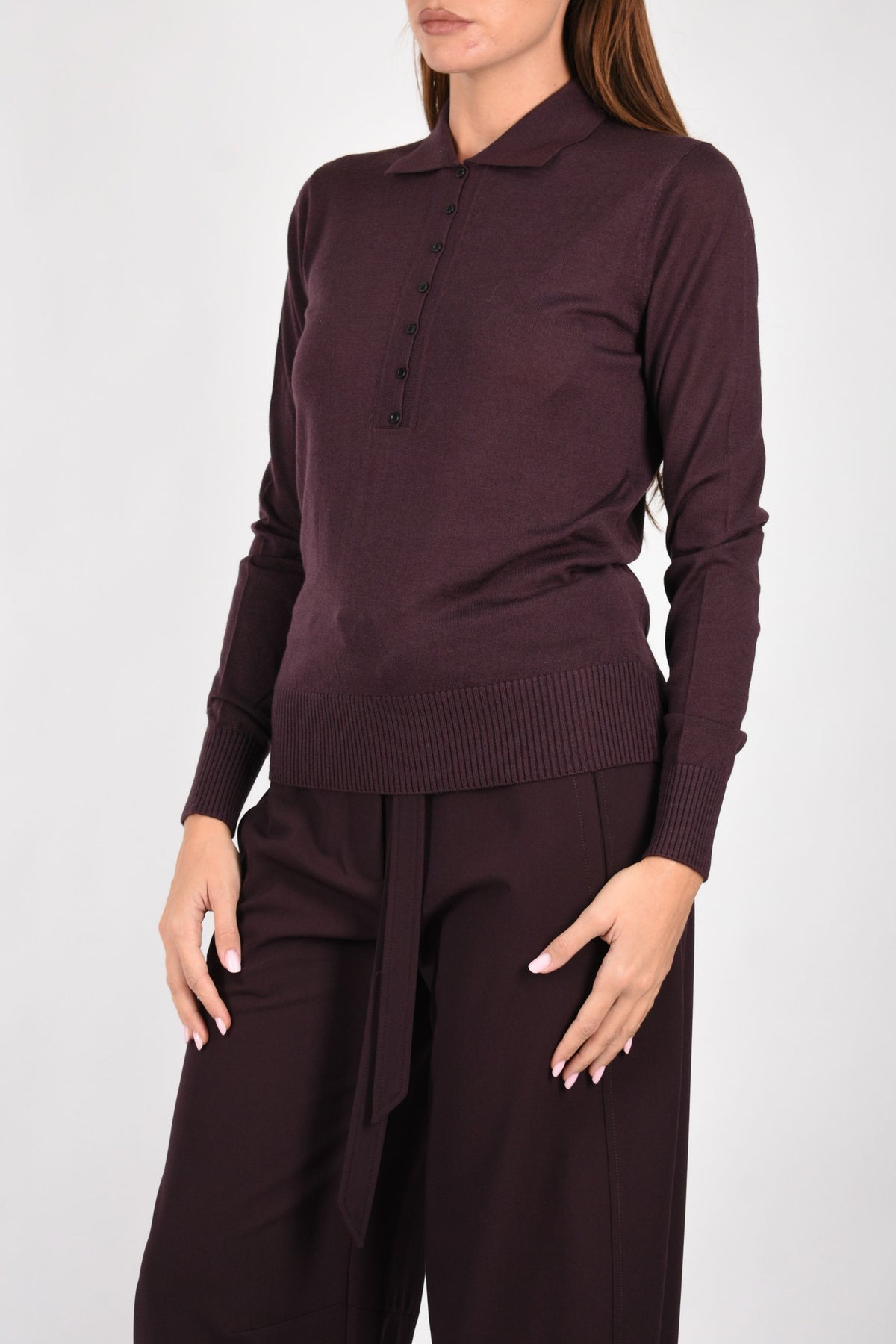 POLO IN LANA E CASHMERE 107249A3FY